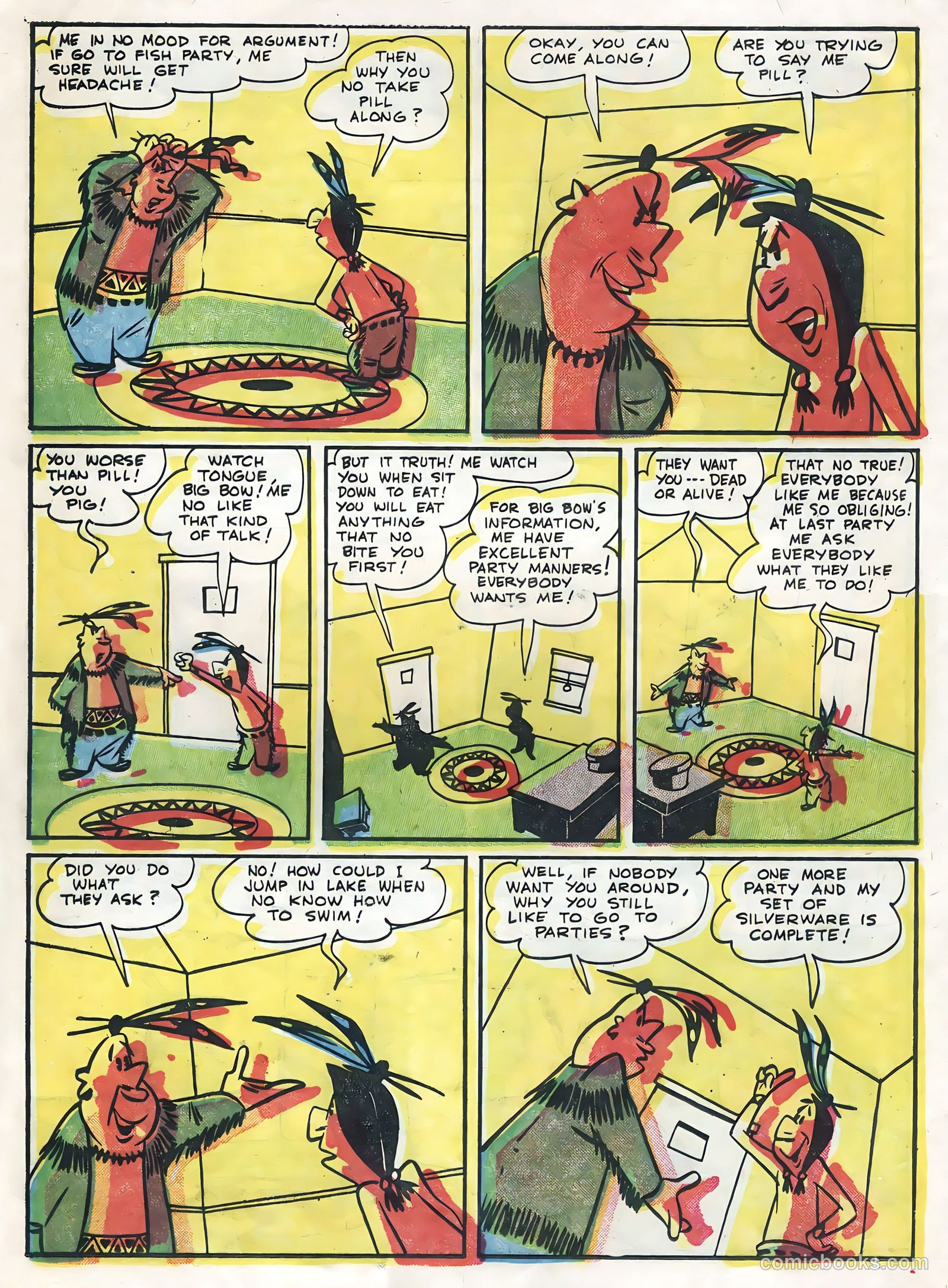 Lash La Rue Western #54 (1955) — page 24 of 36