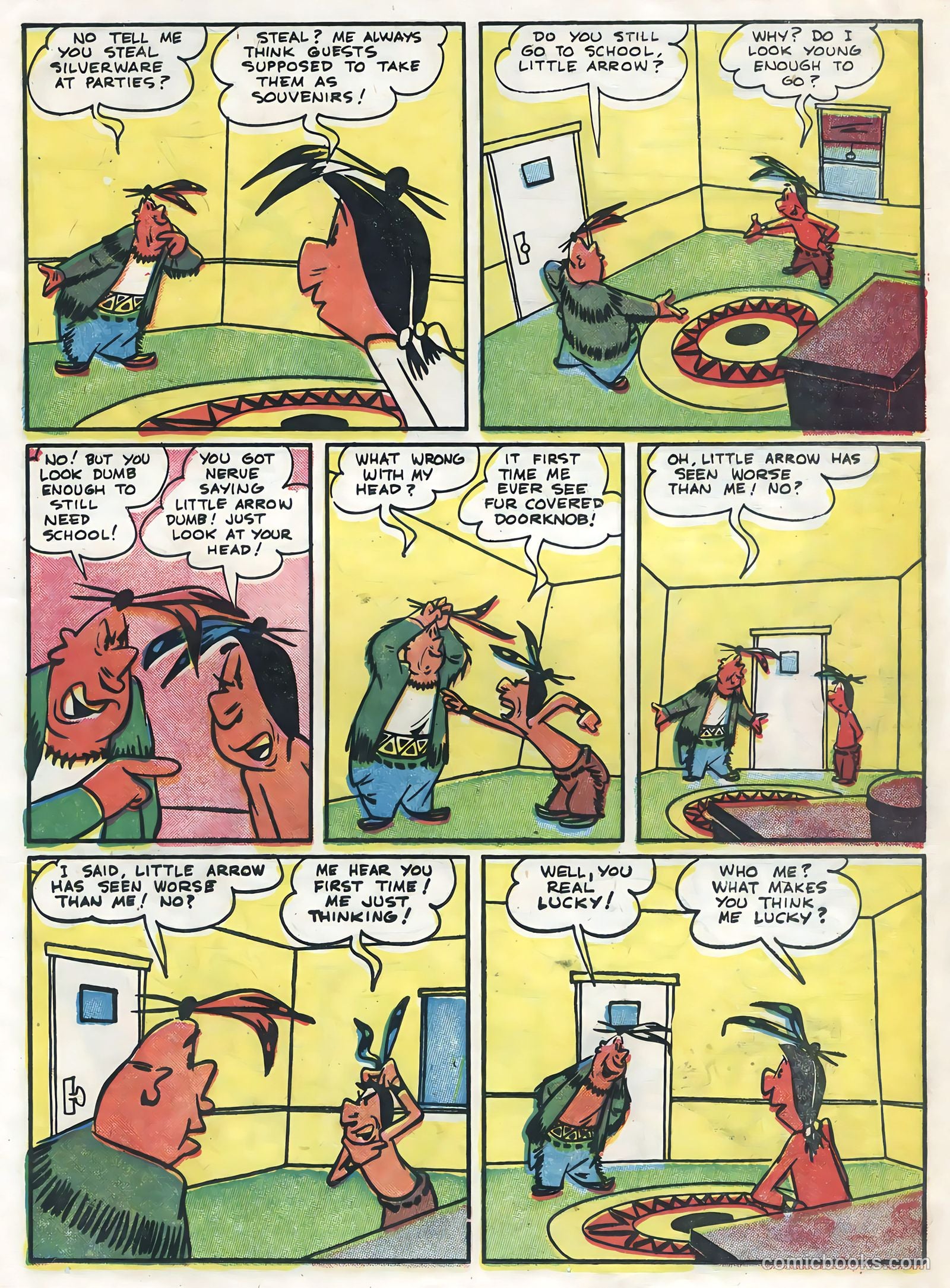 Lash La Rue Western #54 (1955) — page 25 of 36