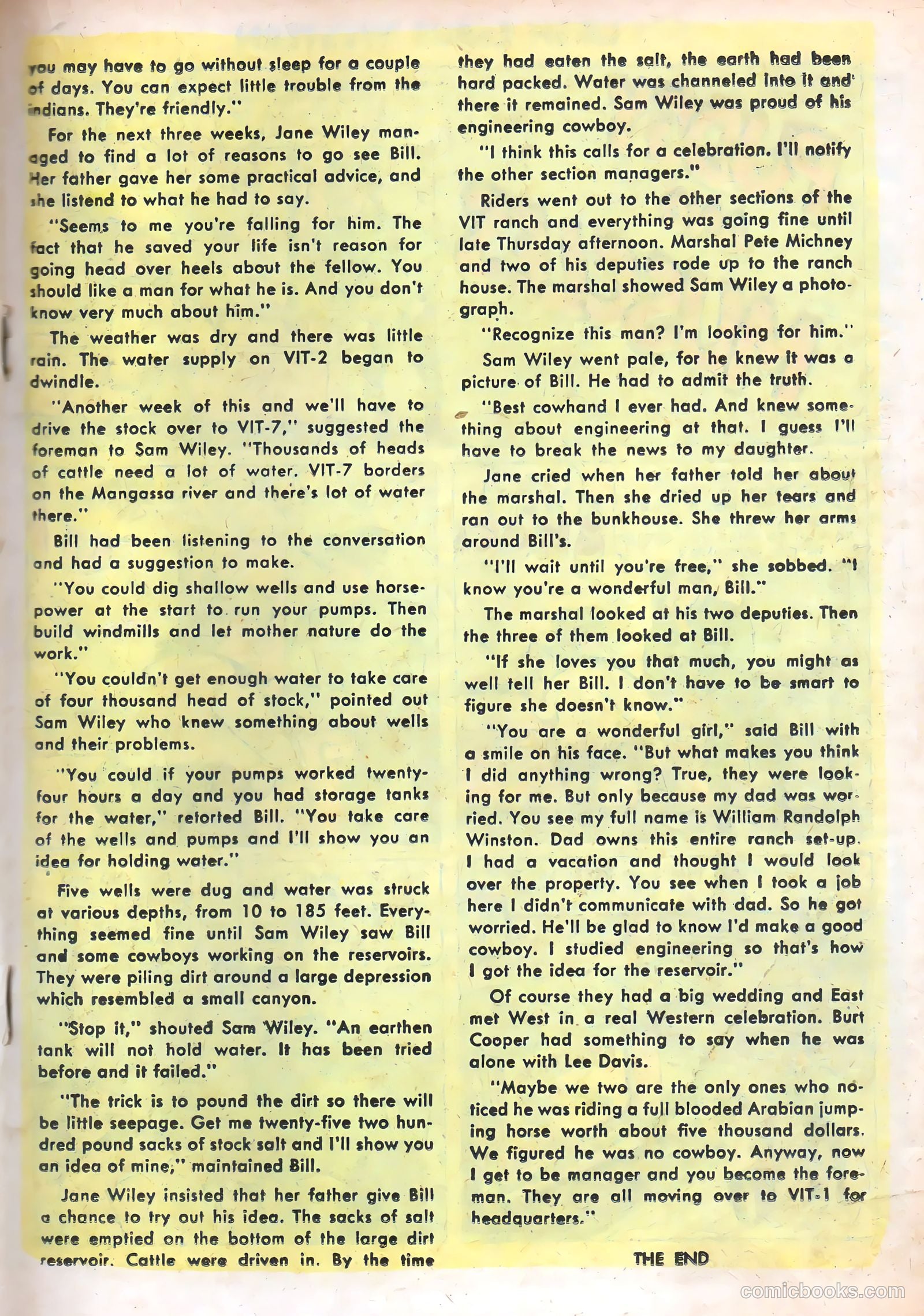Lash La Rue Western #61 (1956) — page 19 of 36