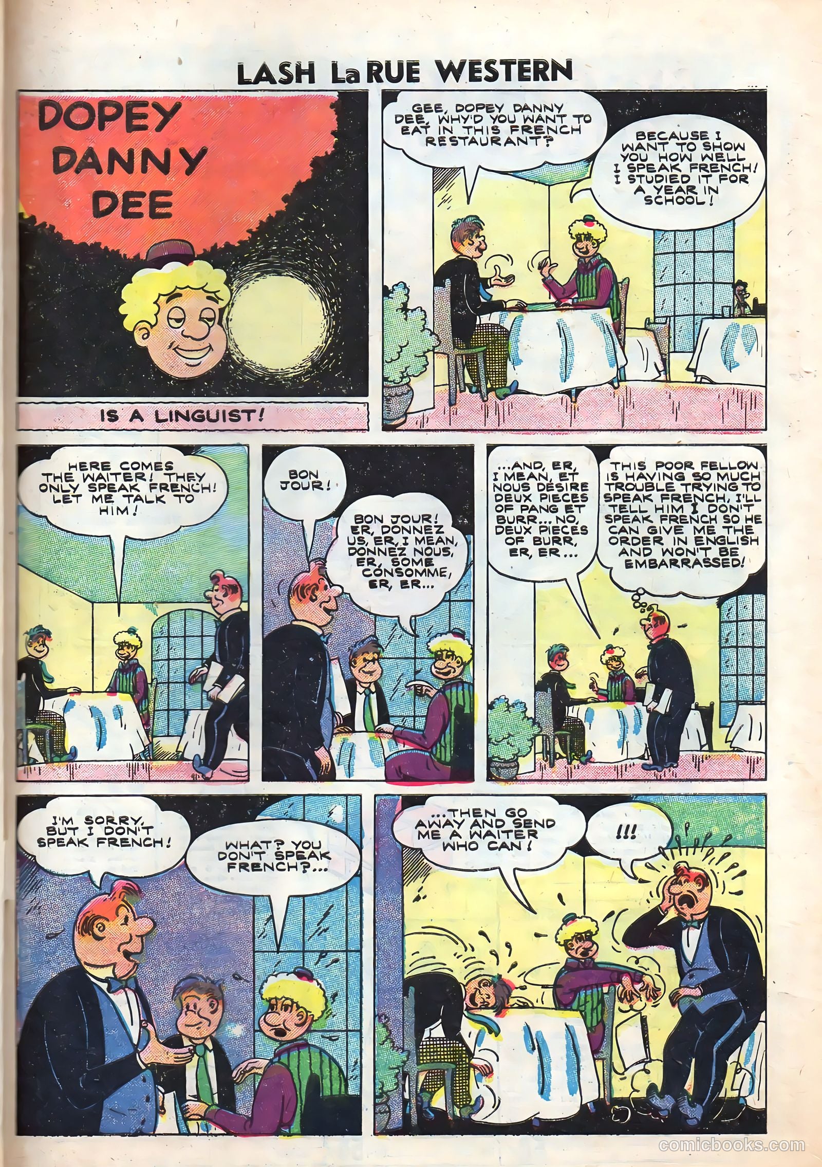 Lash La Rue Western #61 (1956) — page 33 of 36