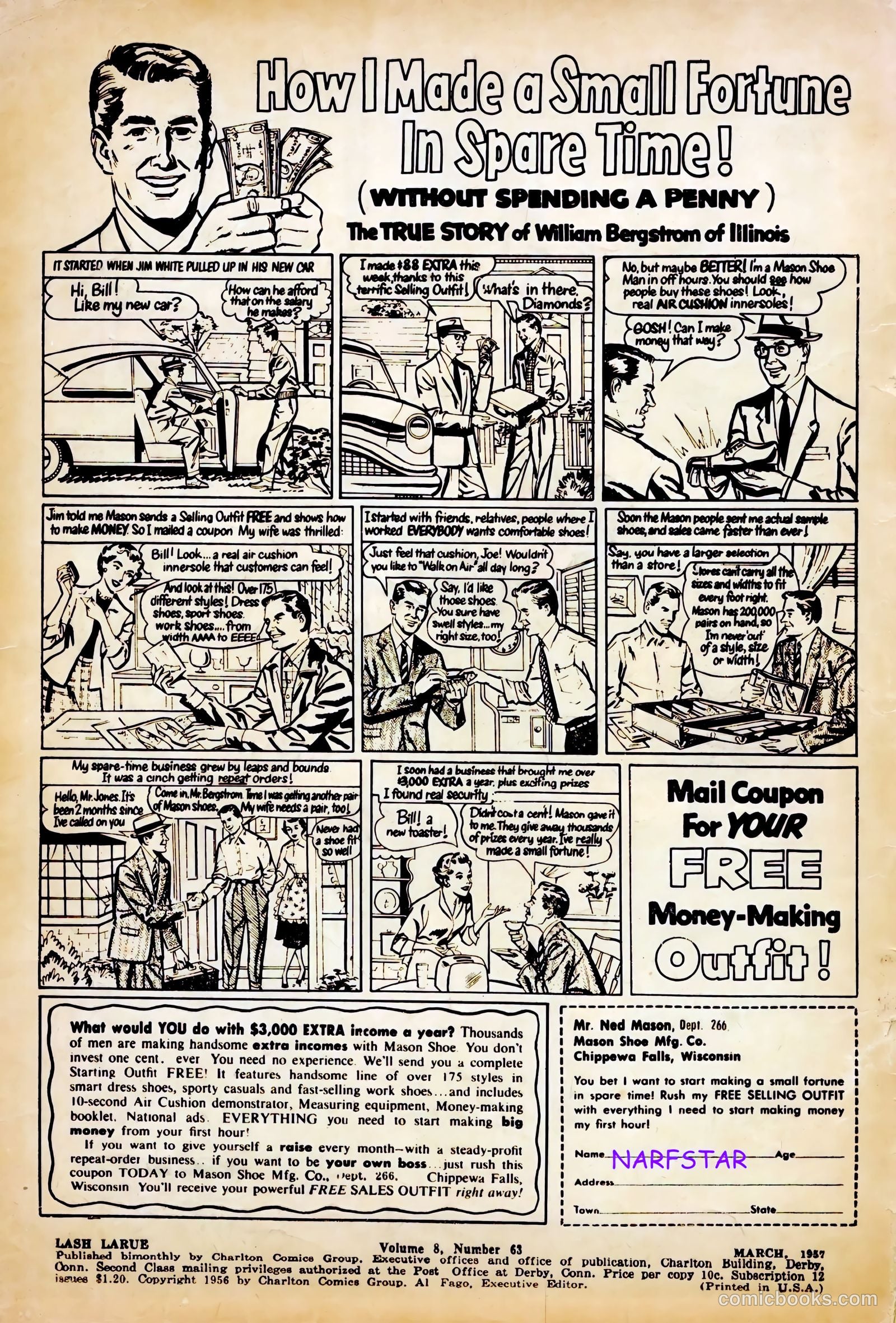 Lash La Rue Western #63 (1957) — page 2 of 36