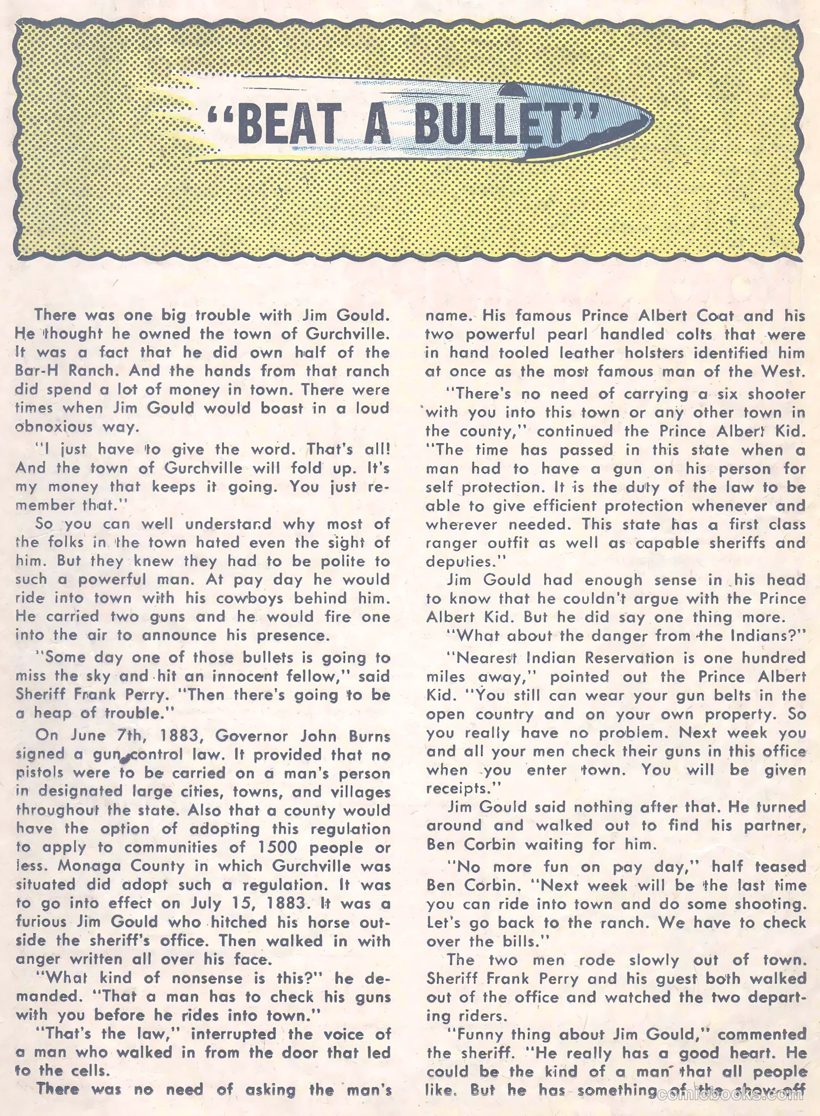 Lash La Rue Western #66 (1957) — page 17 of 37