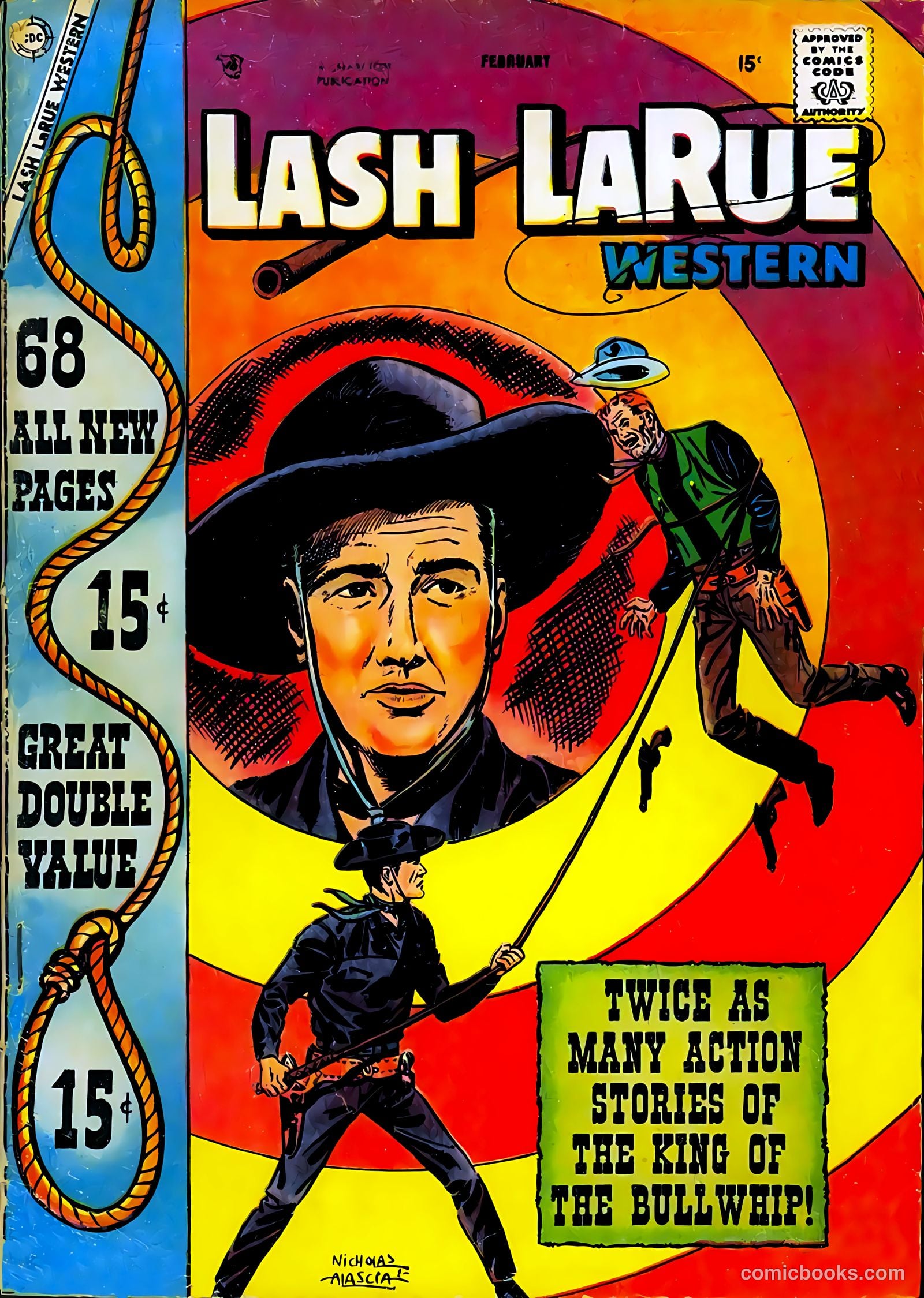 Lash La Rue Western #67 (1958) — page 1 of 68