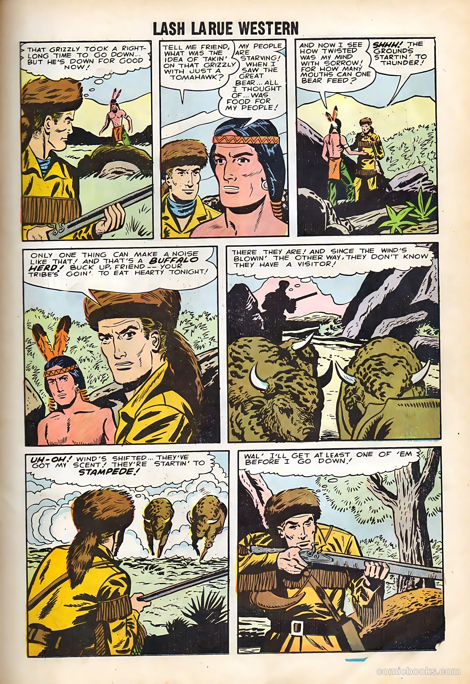 Lash La Rue Western #67 (1958) — page 19 of 68
