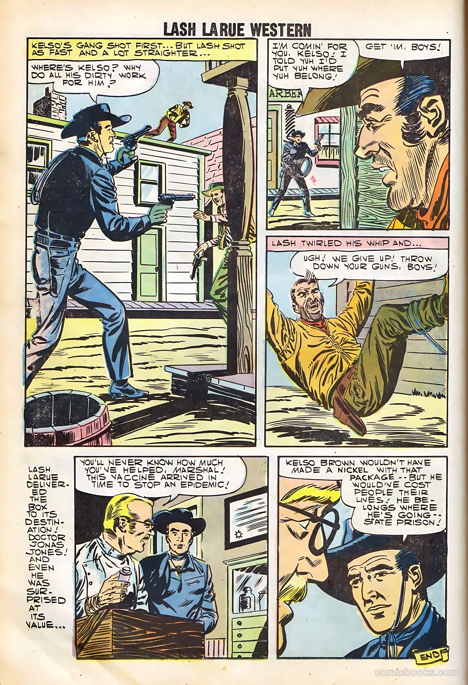 Lash La Rue Western #67 (1958) — page 26 of 68