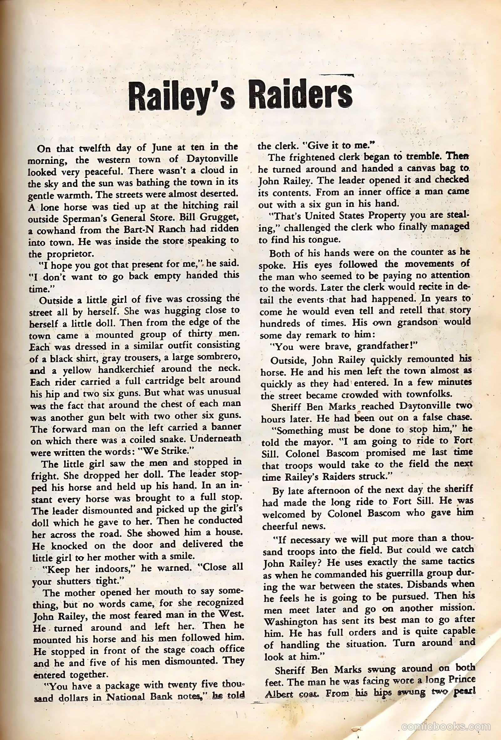 Lash La Rue Western #67 (1958) — page 27 of 68