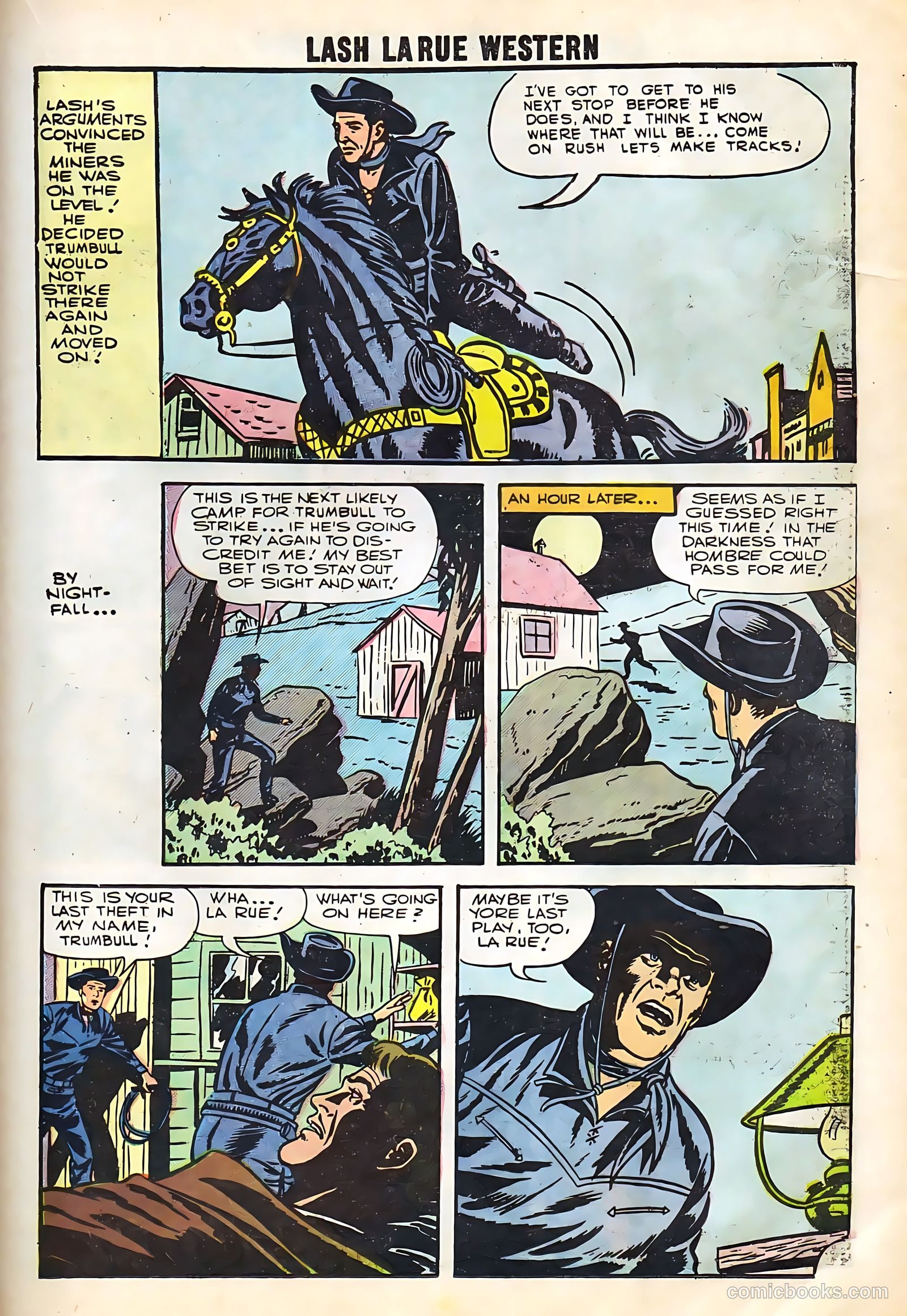 Lash La Rue Western #67 (1958) — page 41 of 68