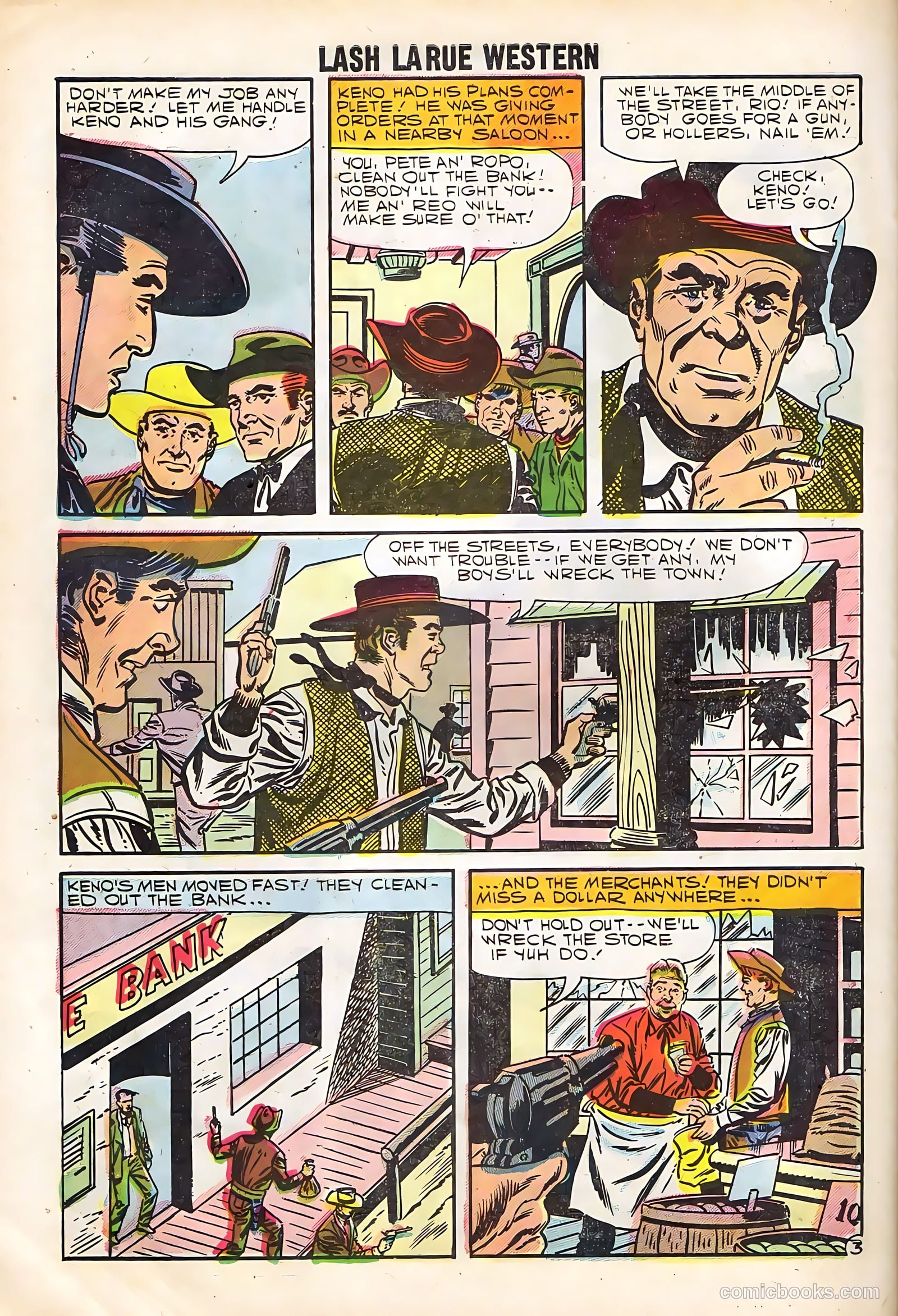 Lash La Rue Western #67 (1958) — page 56 of 68
