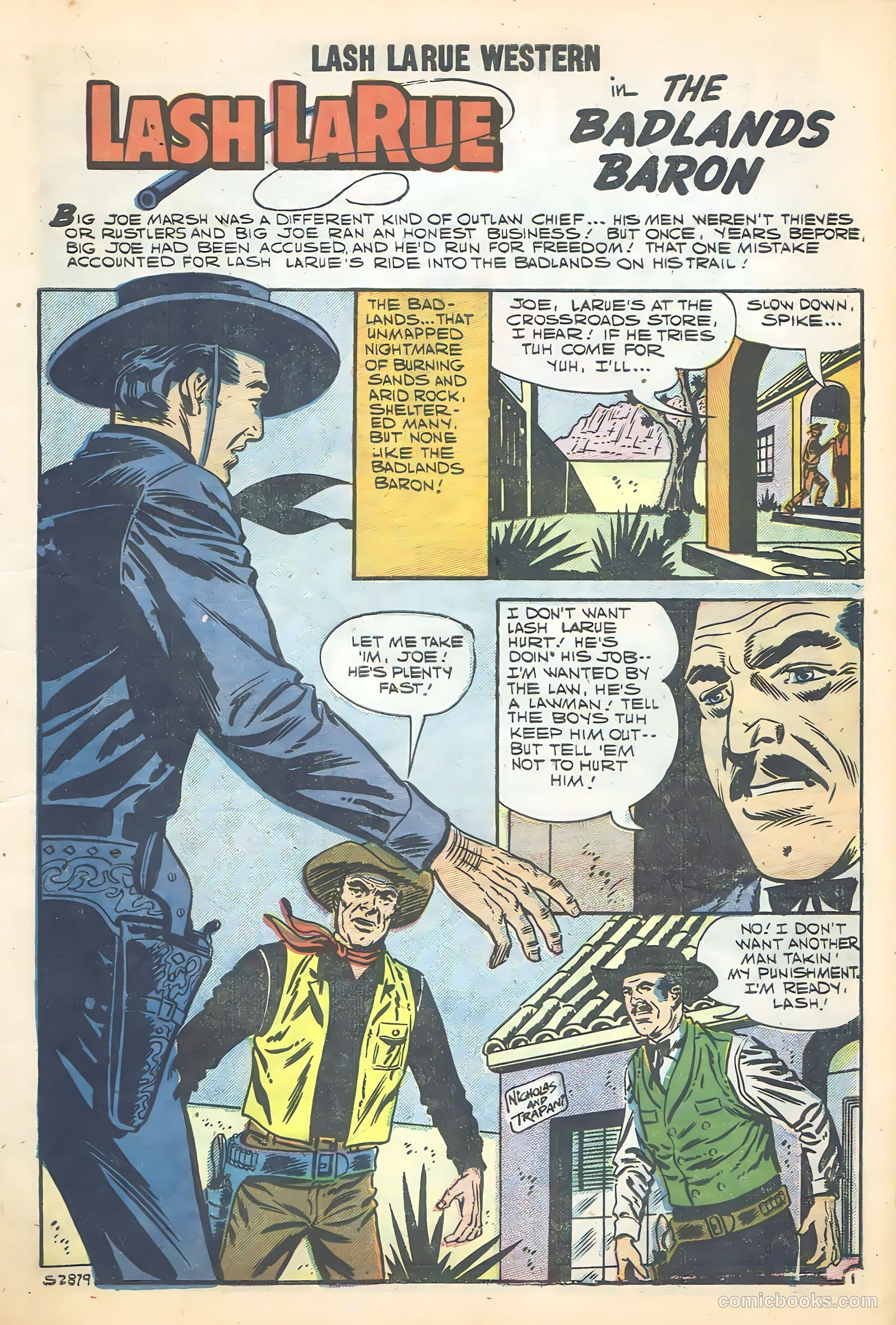 Lash La Rue Western #68 (1958) — page 11 of 68