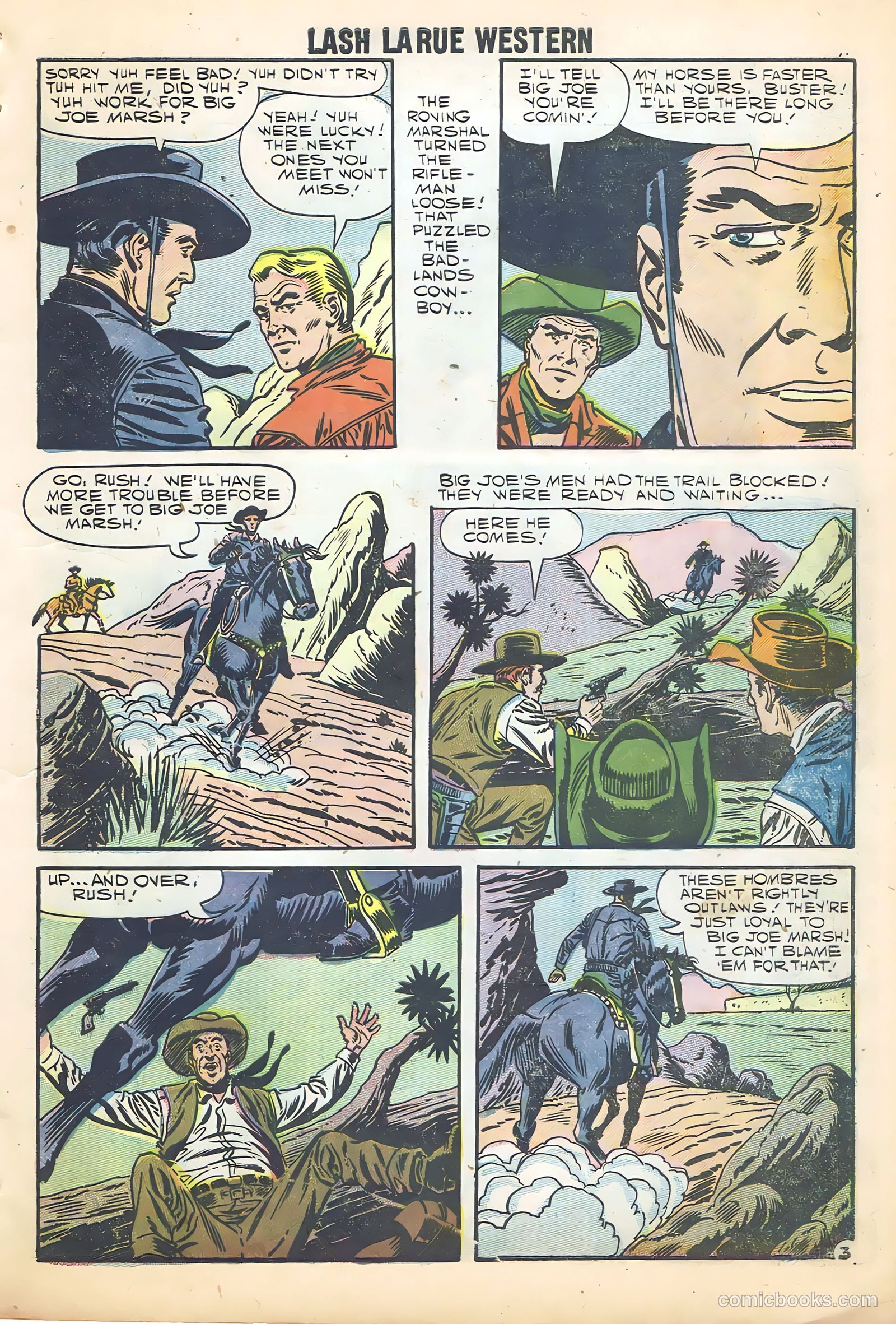 Lash La Rue Western #68 (1958) — page 13 of 68