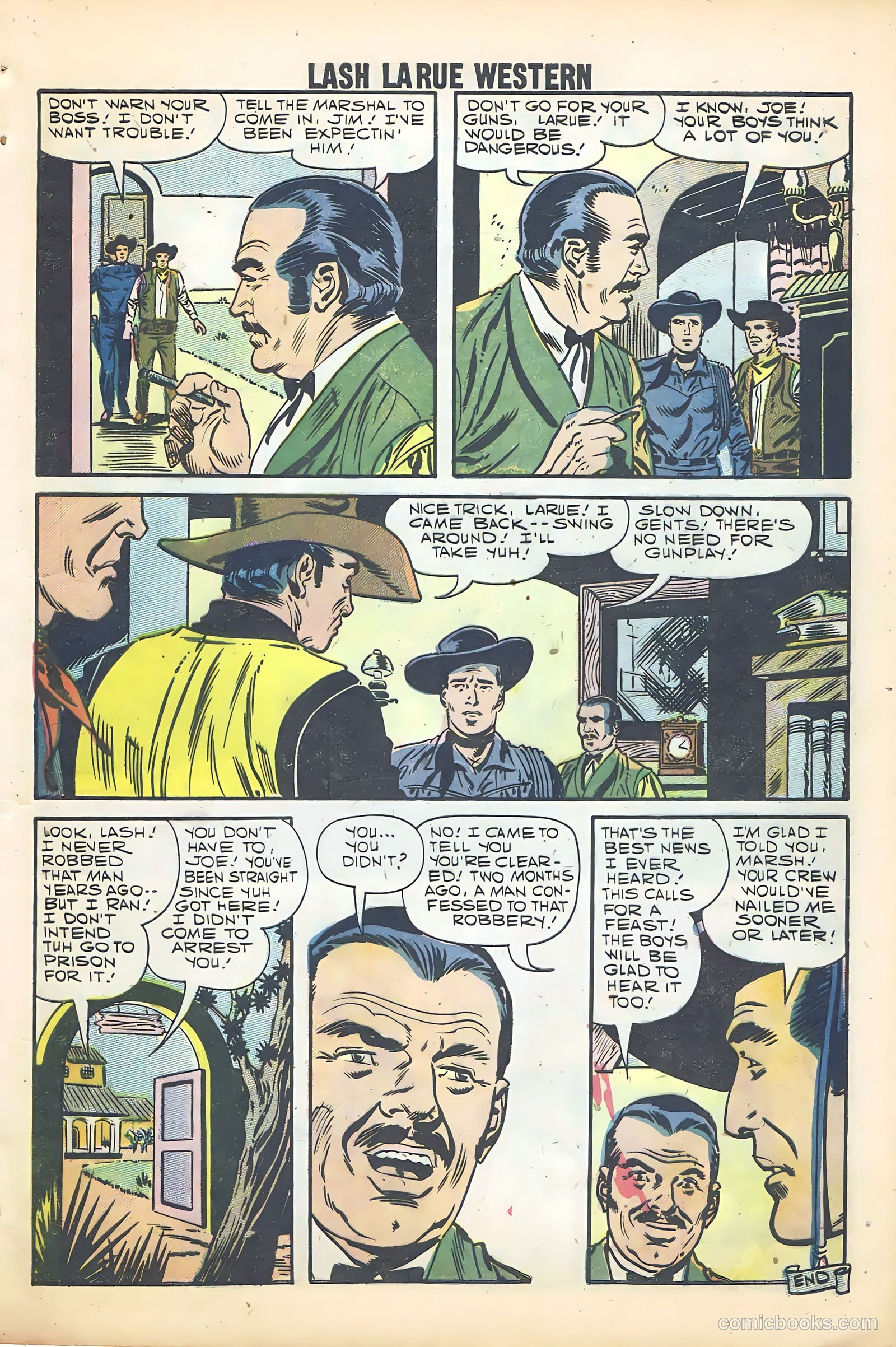 Lash La Rue Western #68 (1958) — page 15 of 68