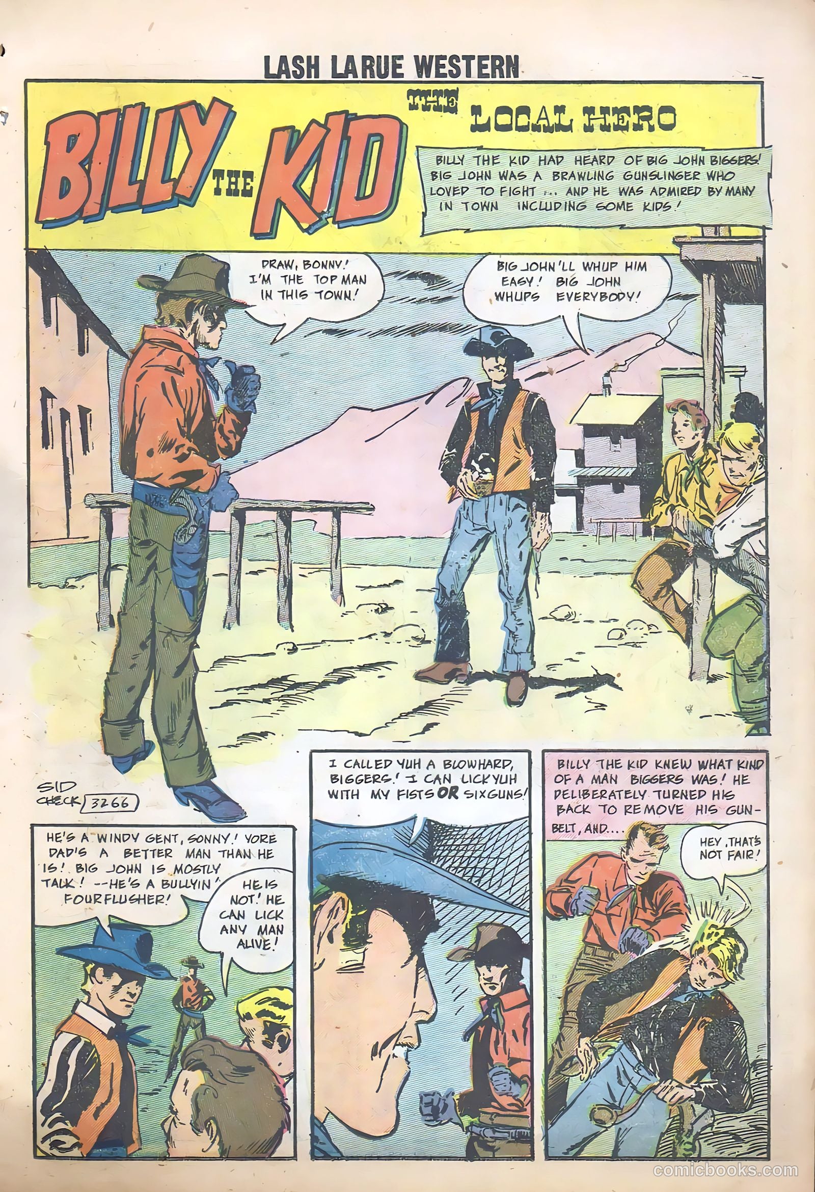 Lash La Rue Western #68 (1958) — page 35 of 68