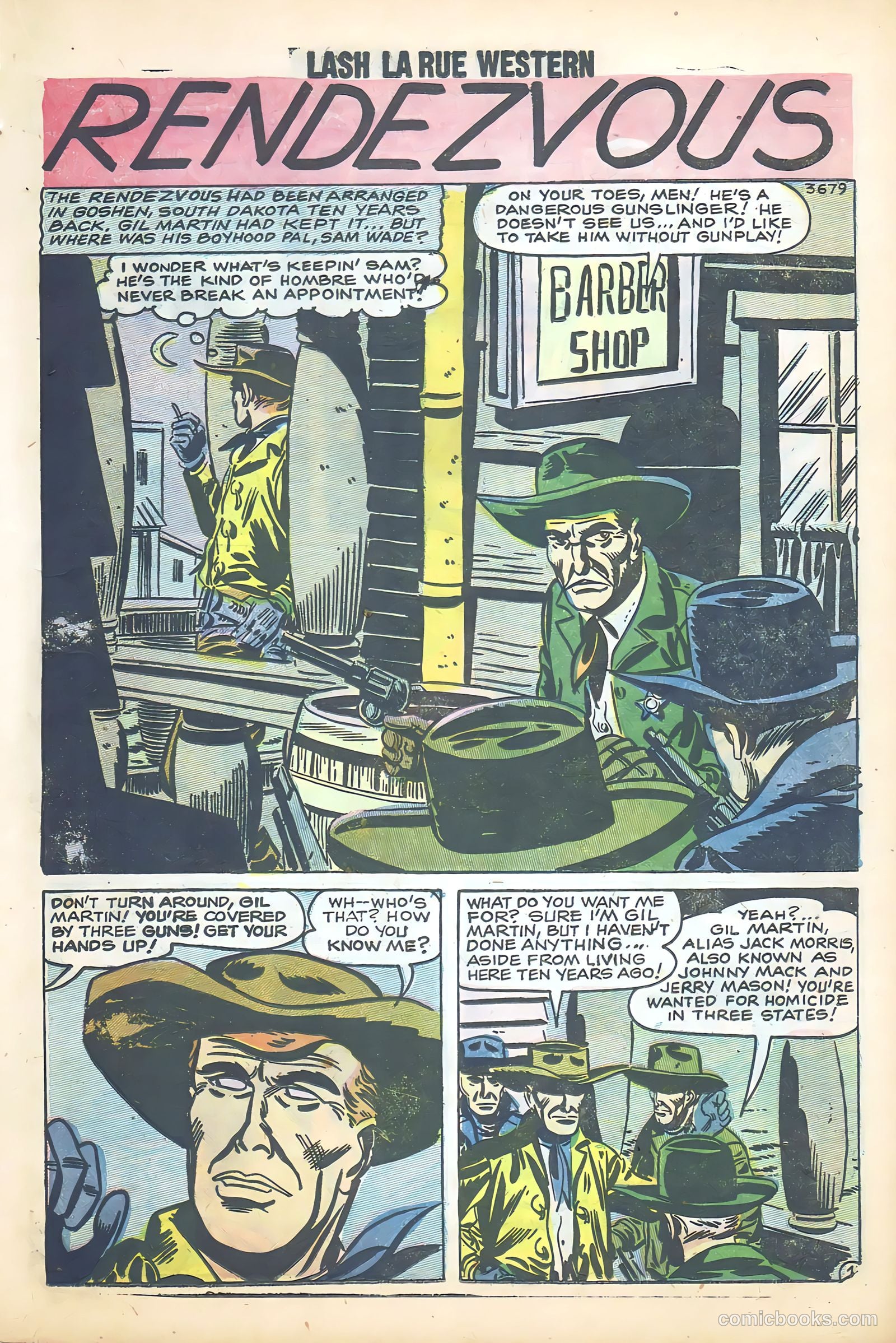 Lash La Rue Western #68 (1958) — page 37 of 68