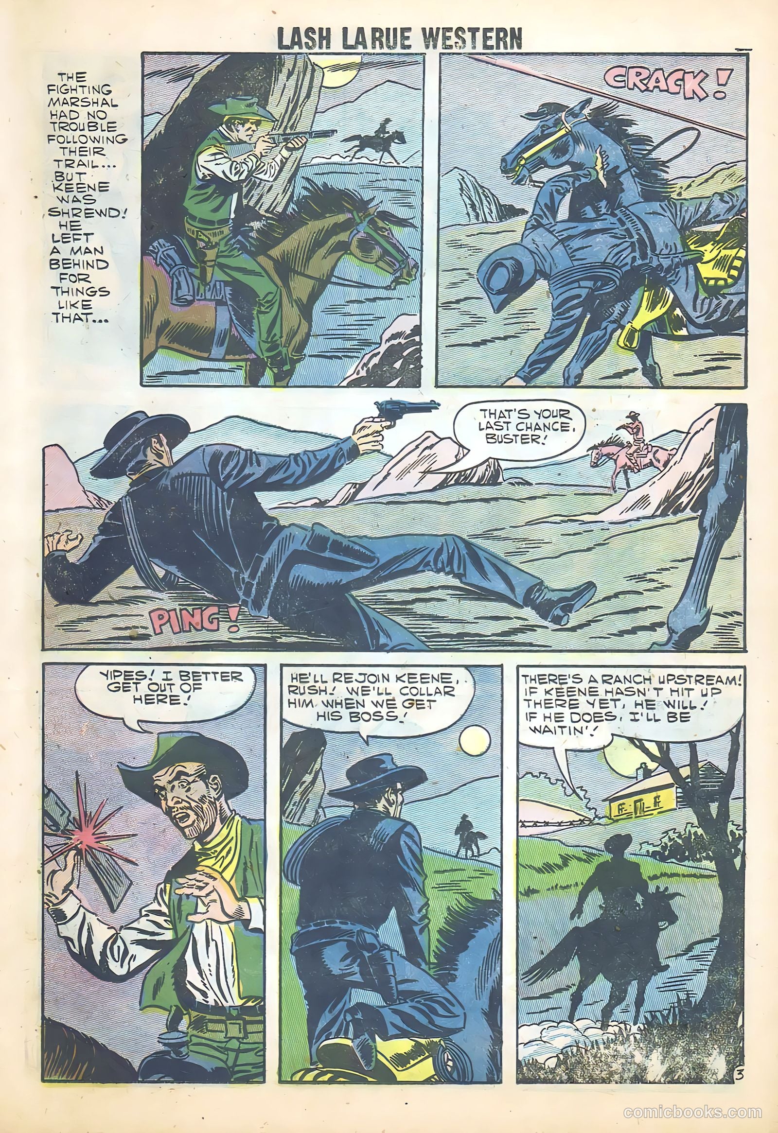 Lash La Rue Western #68 (1958) — page 45 of 68