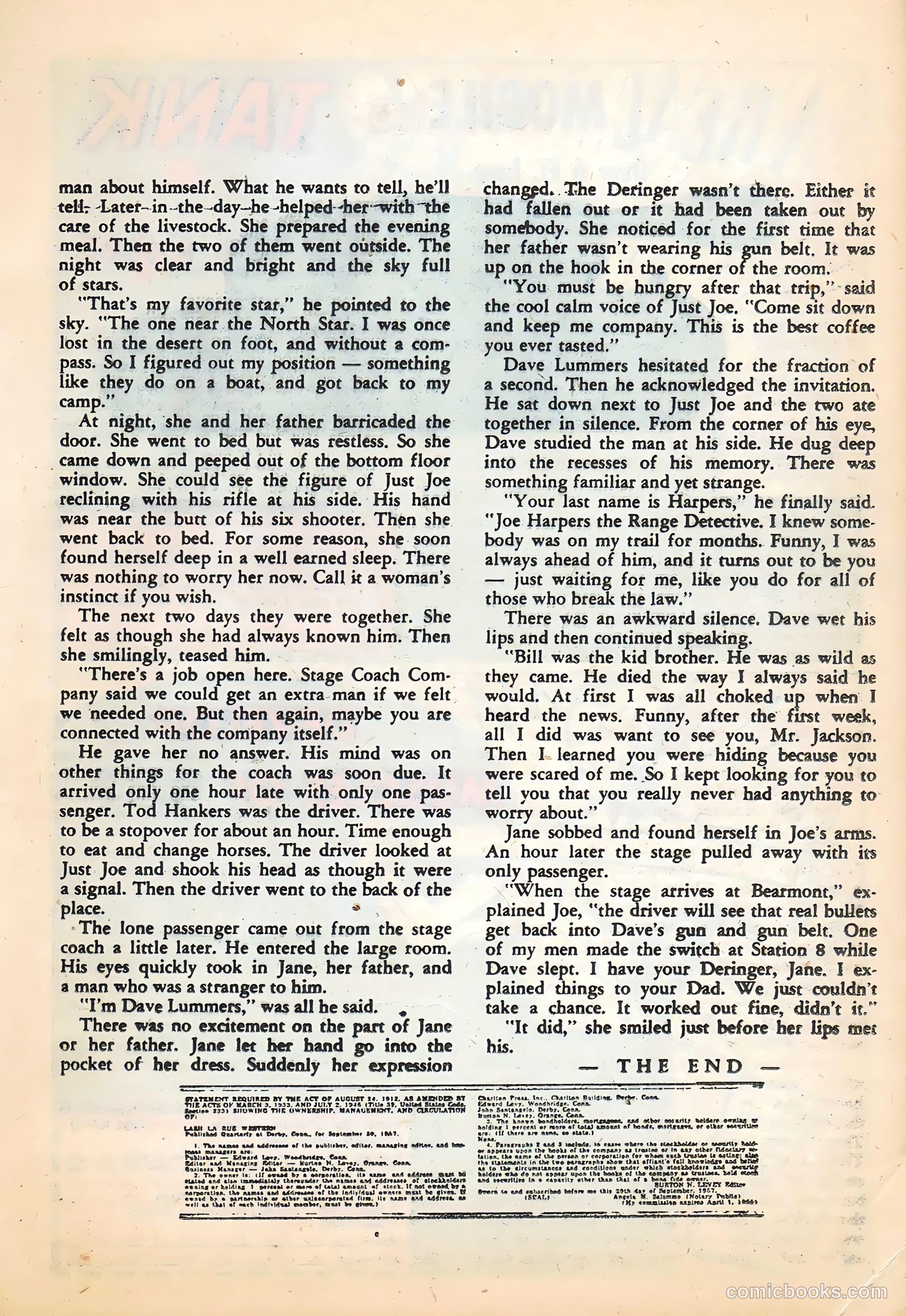 Lash La Rue Western #68 (1958) — page 49 of 68