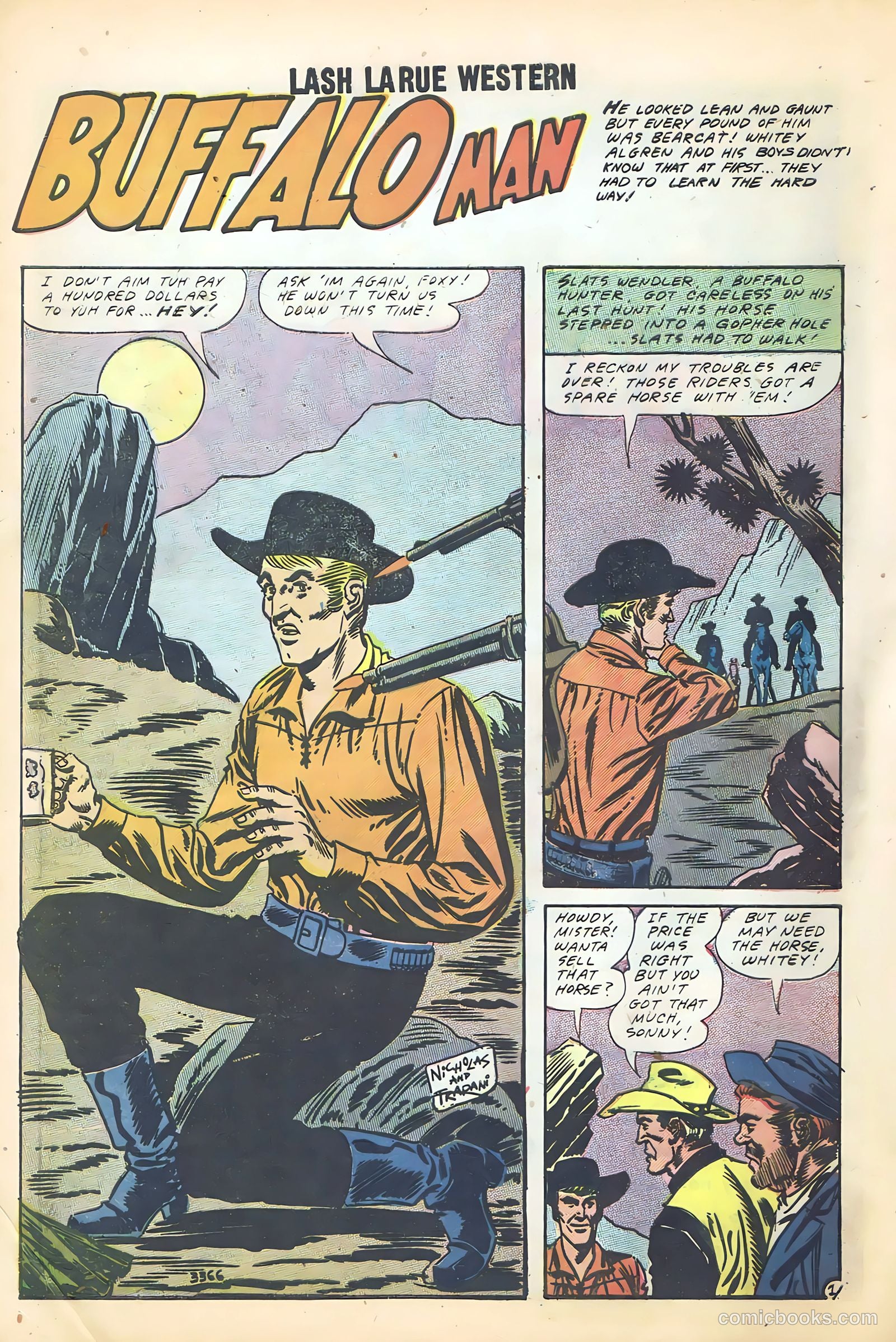 Lash La Rue Western #68 (1958) — page 52 of 68