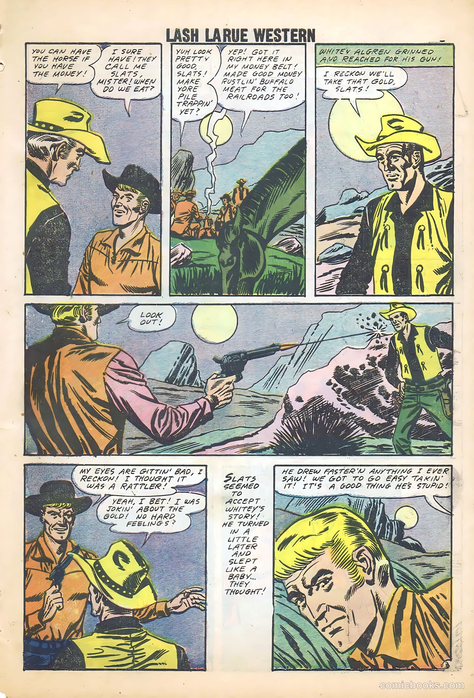 Lash La Rue Western #68 (1958) — page 53 of 68