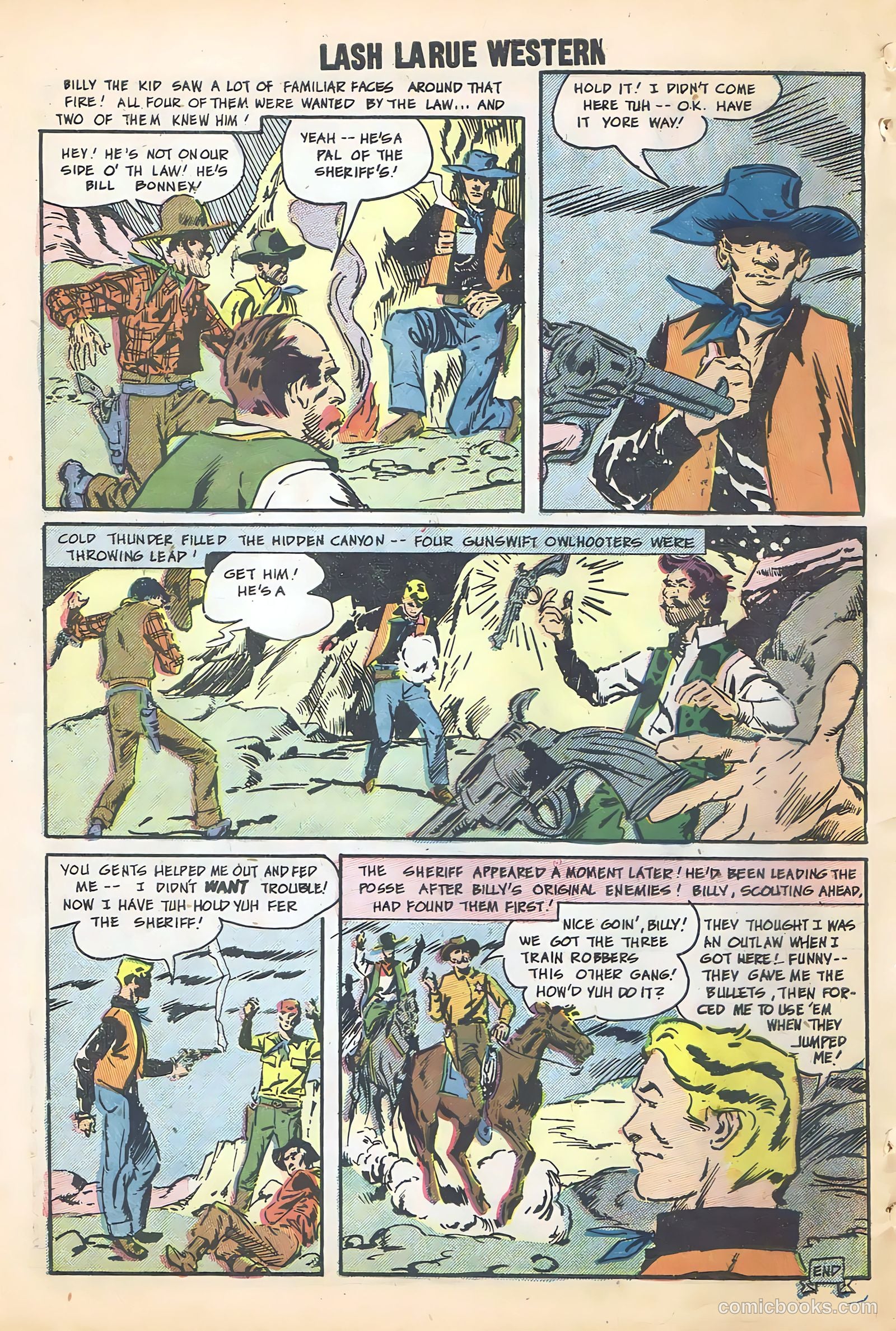 Lash La Rue Western #68 (1958) — page 58 of 68
