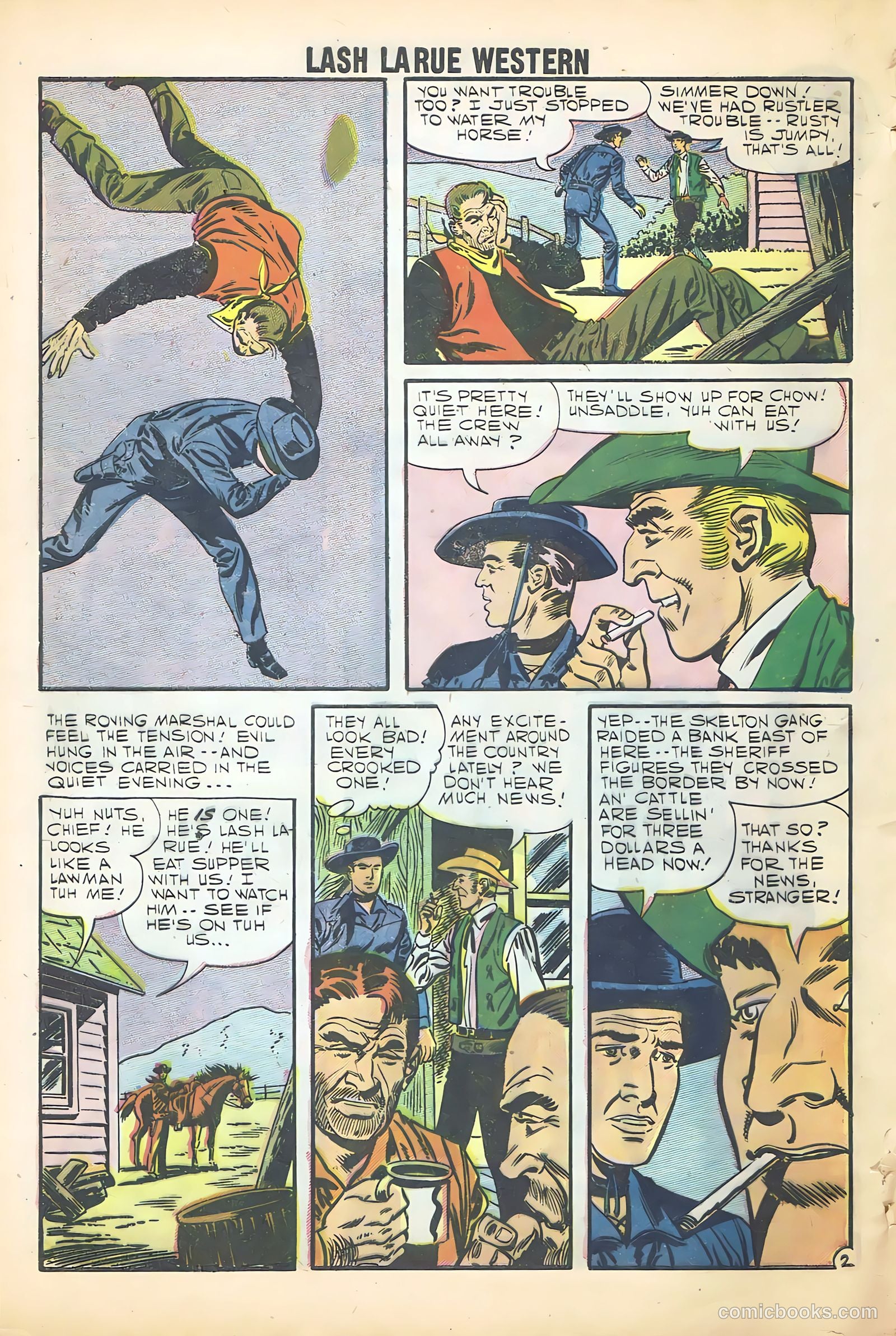 Lash La Rue Western #68 (1958) — page 62 of 68