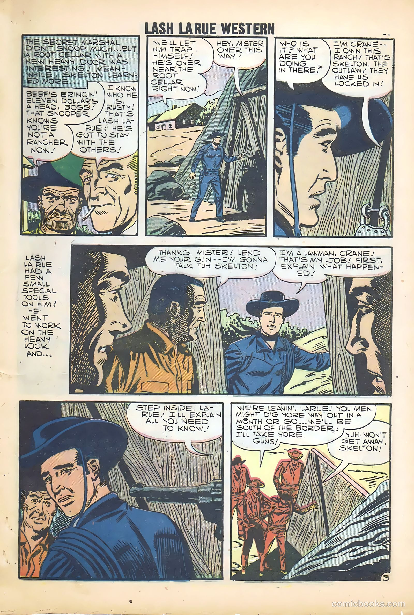 Lash La Rue Western #68 (1958) — page 63 of 68