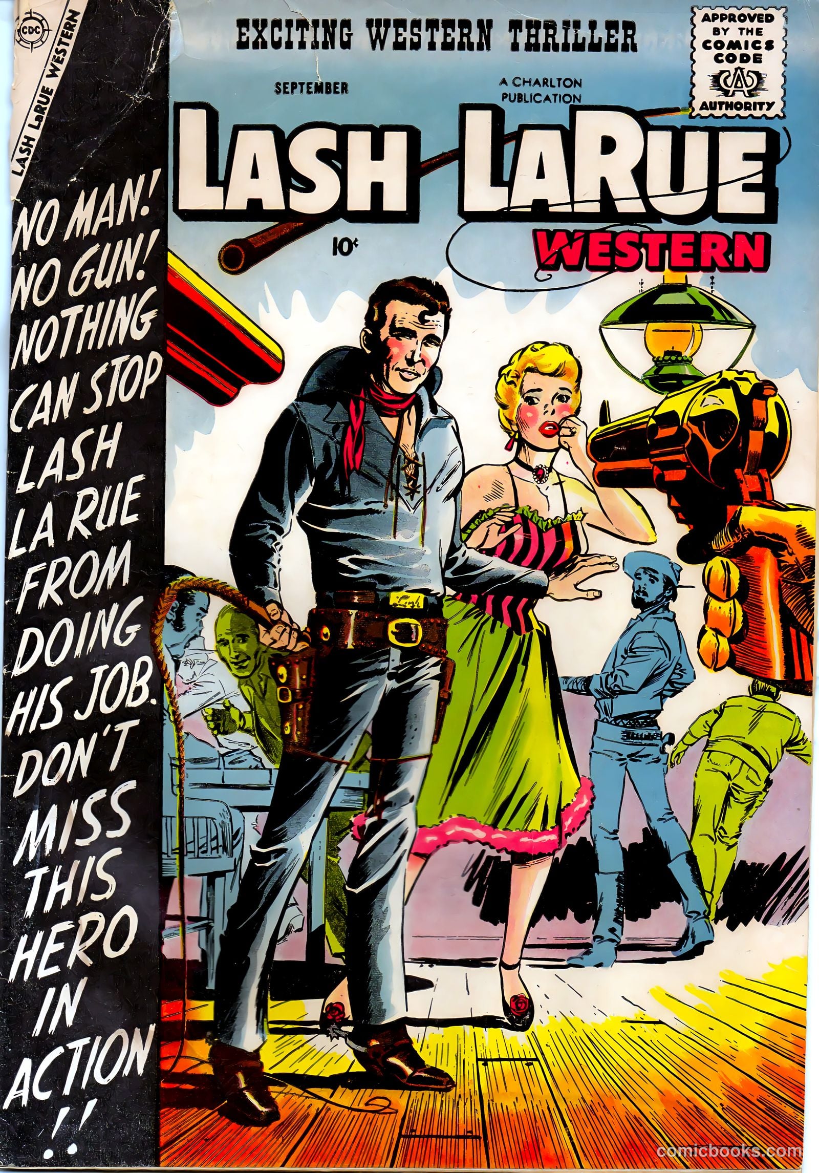 Lash La Rue Western #69 (1958) — page 1 of 36