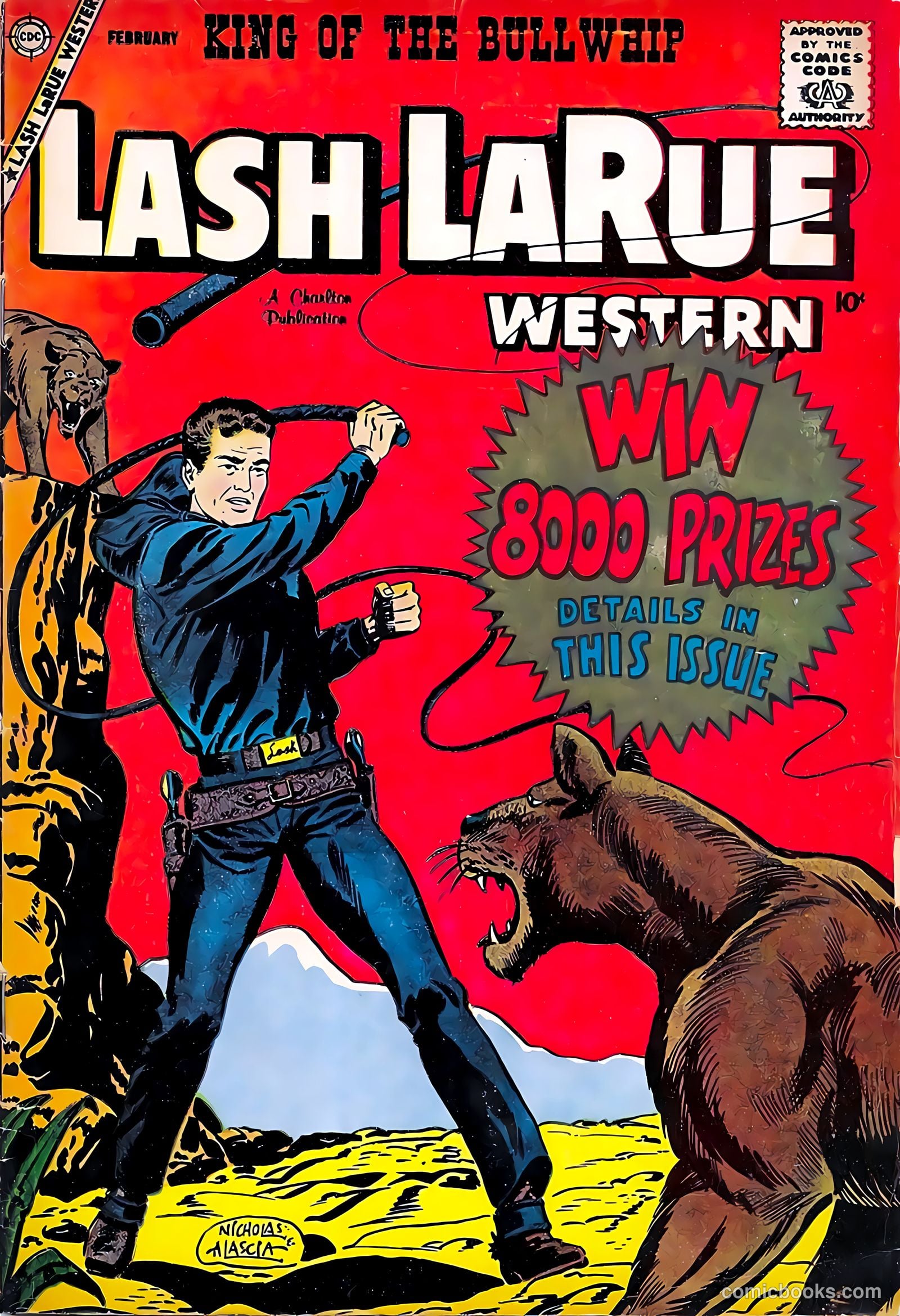 Lash La Rue Western #71 (1959) — page 1 of 37