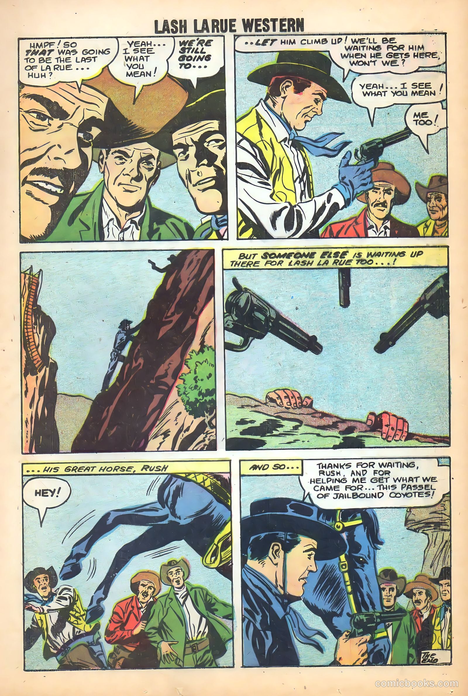 Lash La Rue Western #71 (1959) — page 18 of 37