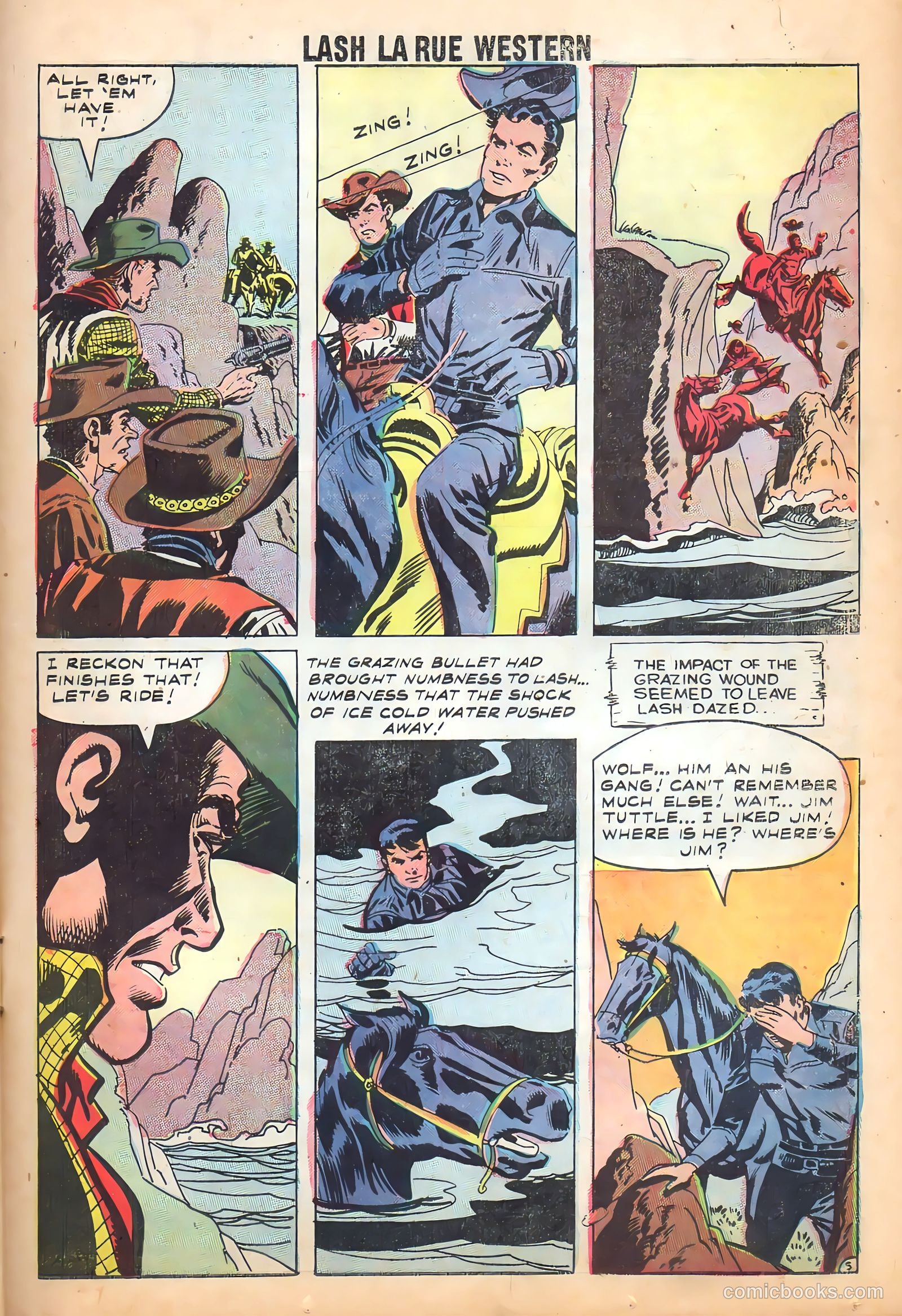 Lash La Rue Western #71 (1959) — page 24 of 37