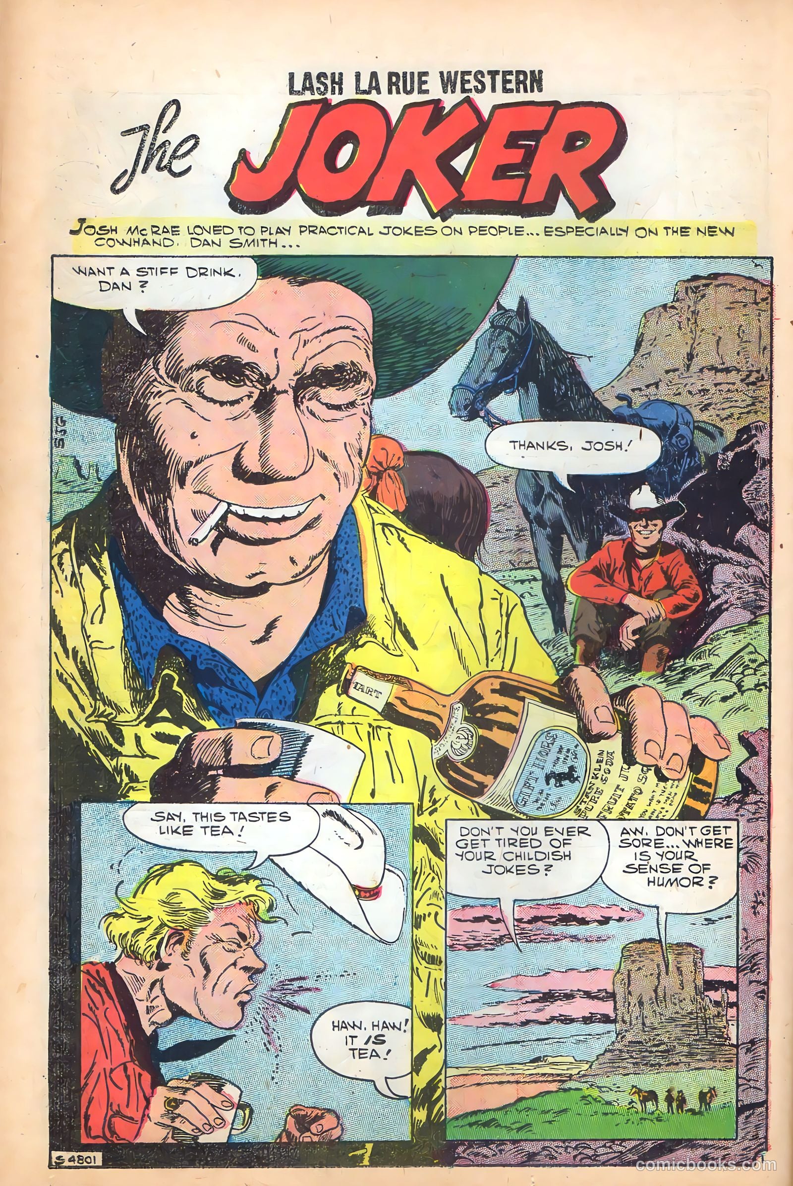 Lash La Rue Western #71 (1959) — page 27 of 37
