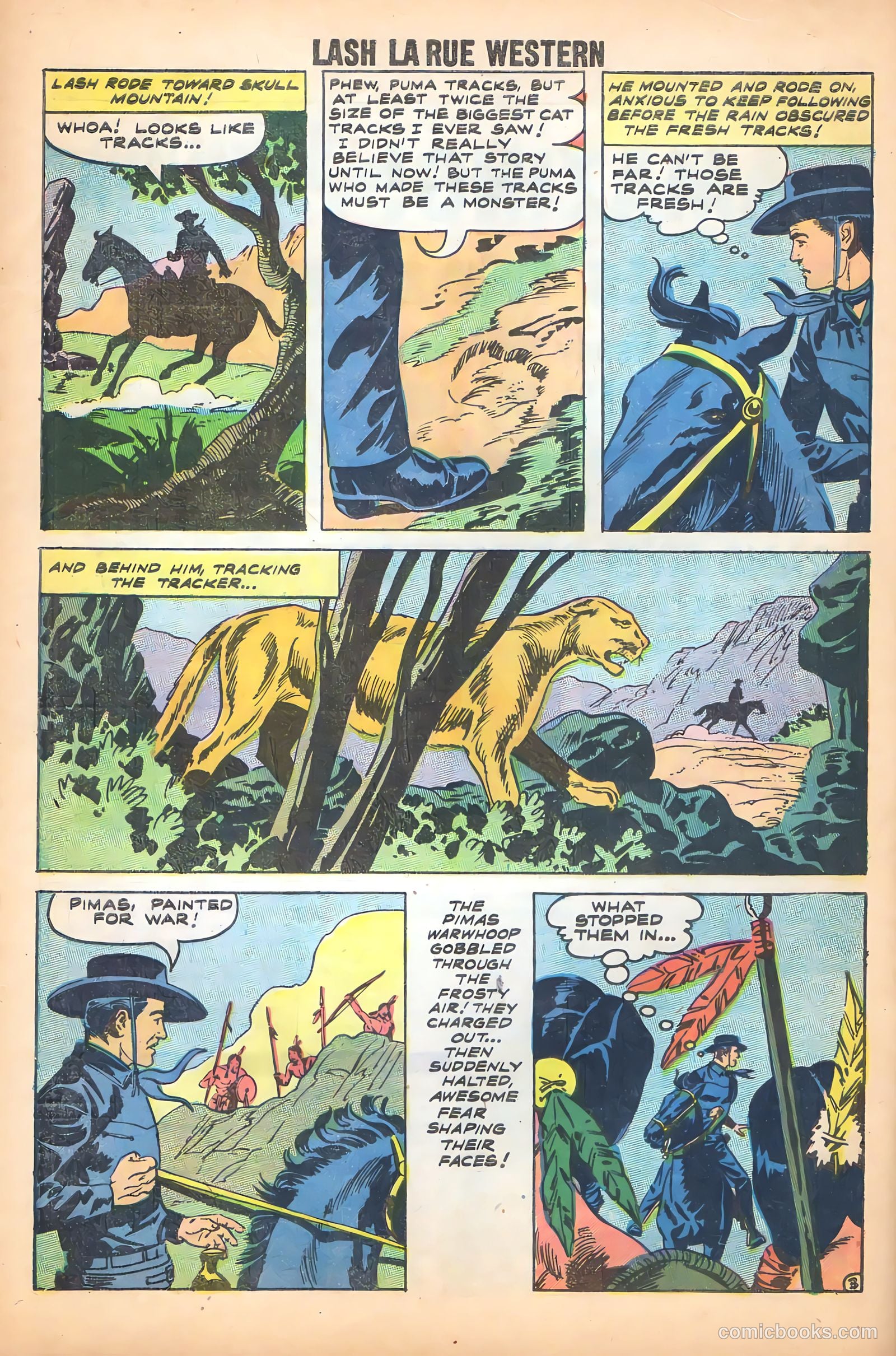 Lash La Rue Western #71 (1959) — page 33 of 37