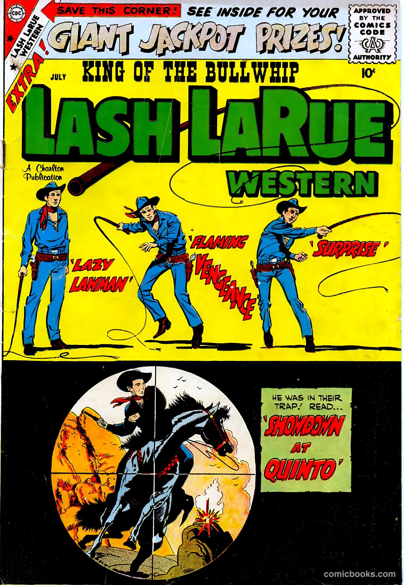 Lash La Rue Western #73 (1959) — page 1 of 36