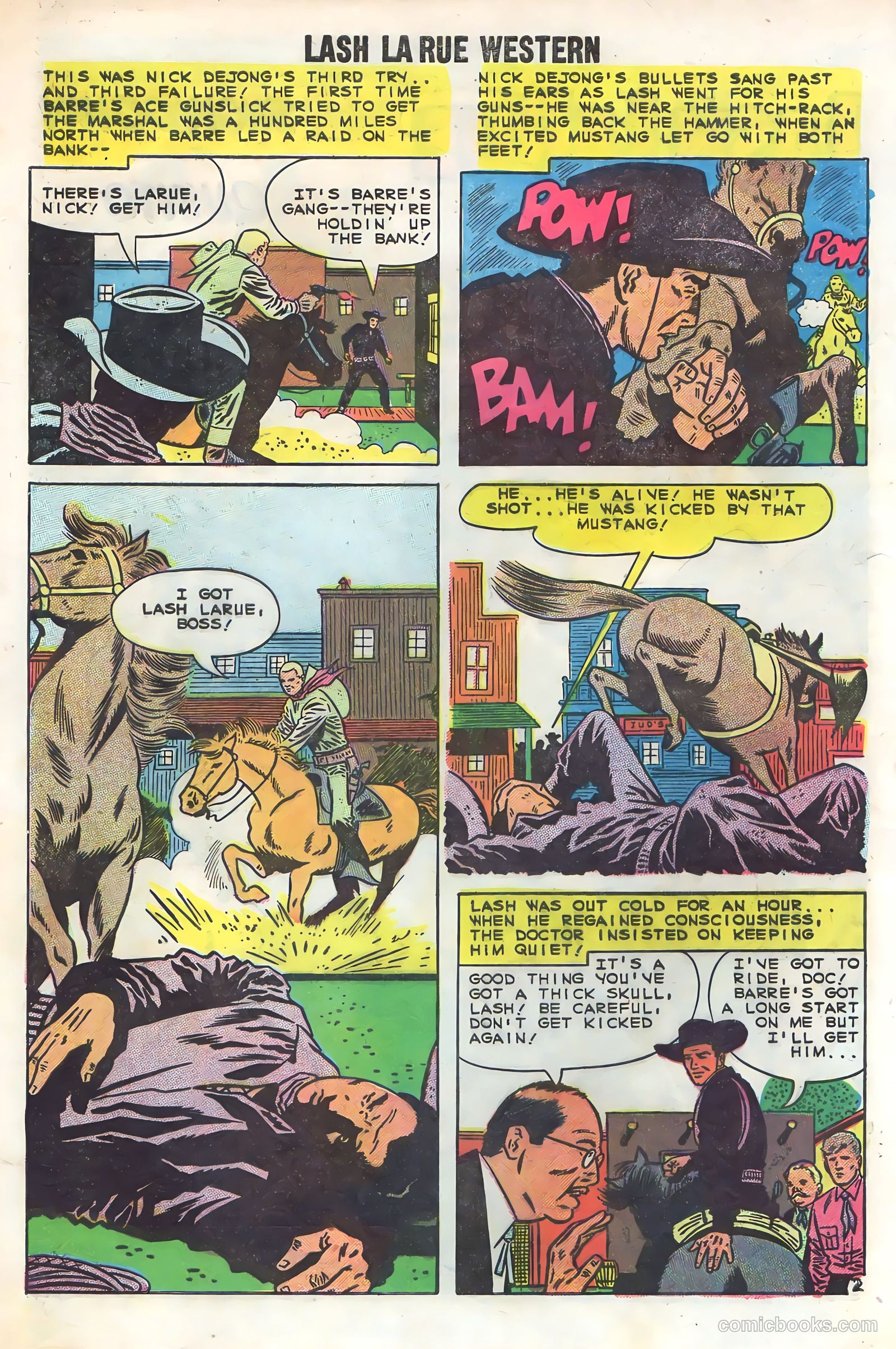 Lash La Rue Western #73 (1959) — page 4 of 36