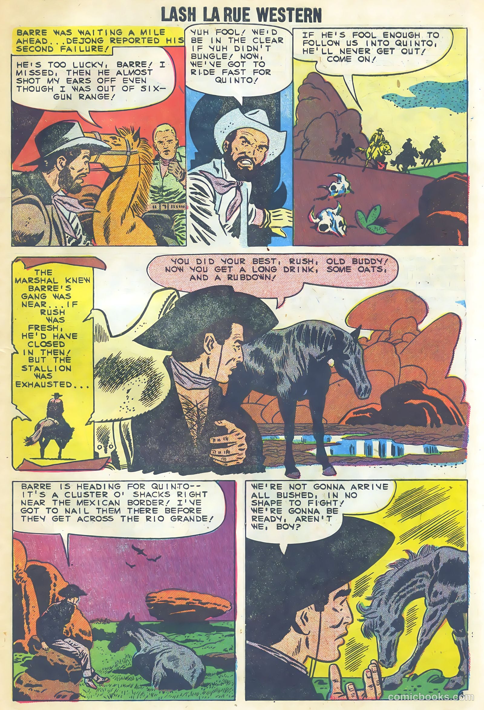 Lash La Rue Western #73 (1959) — page 7 of 36