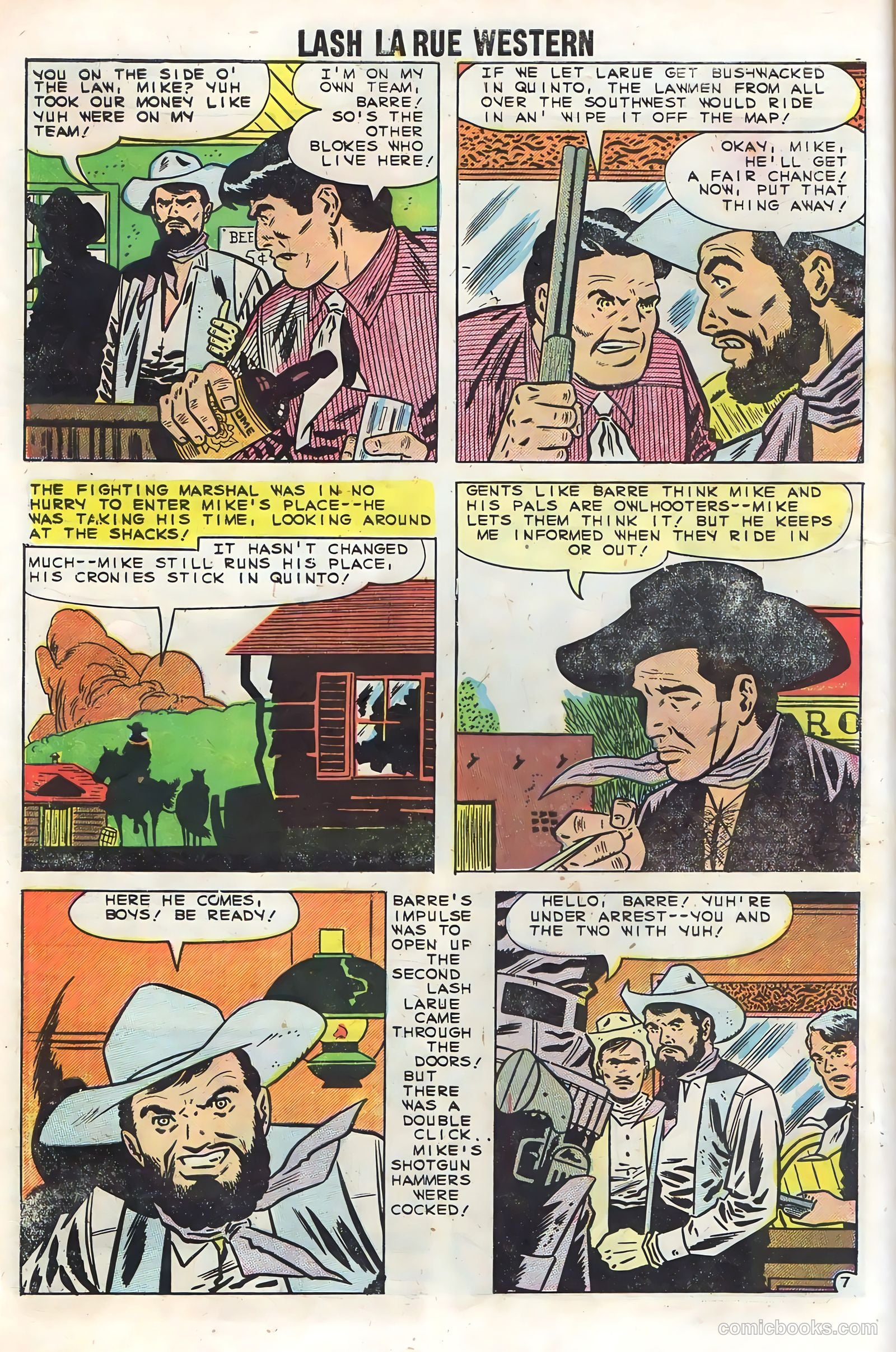 Lash La Rue Western #73 (1959) — page 10 of 36