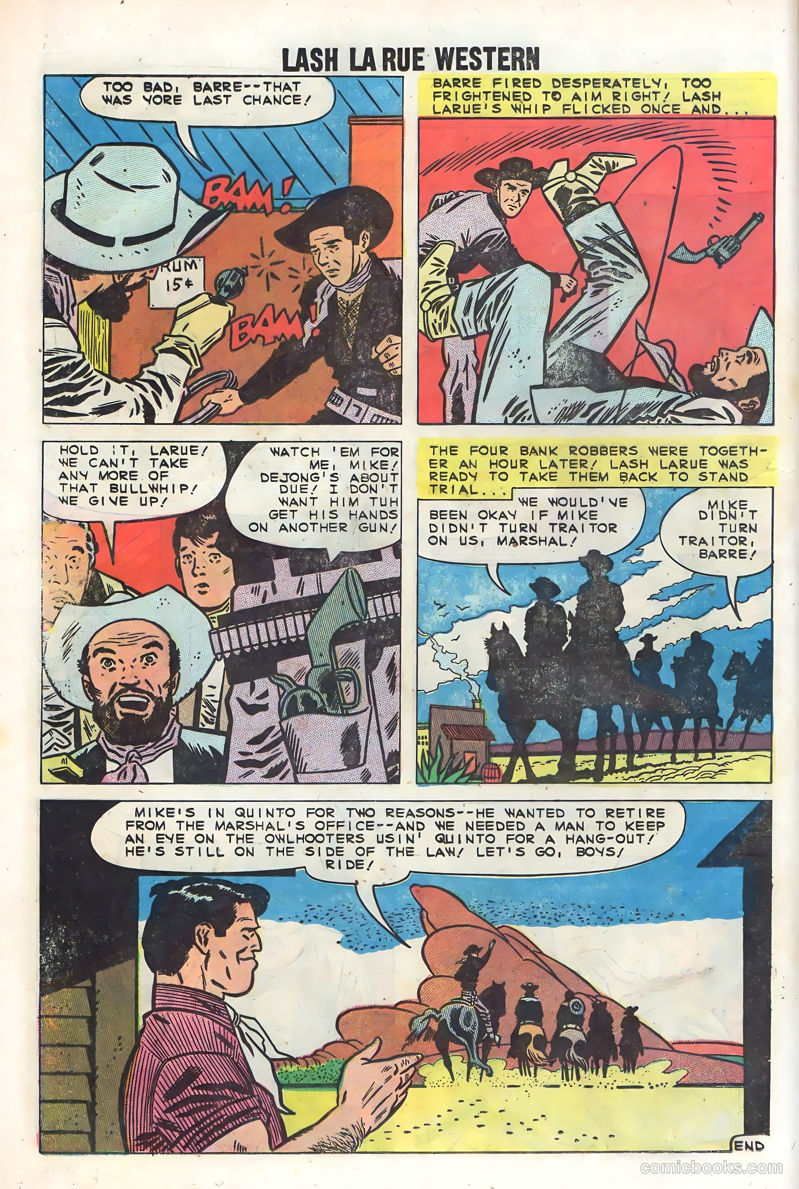 Lash La Rue Western #73 (1959) — page 12 of 36