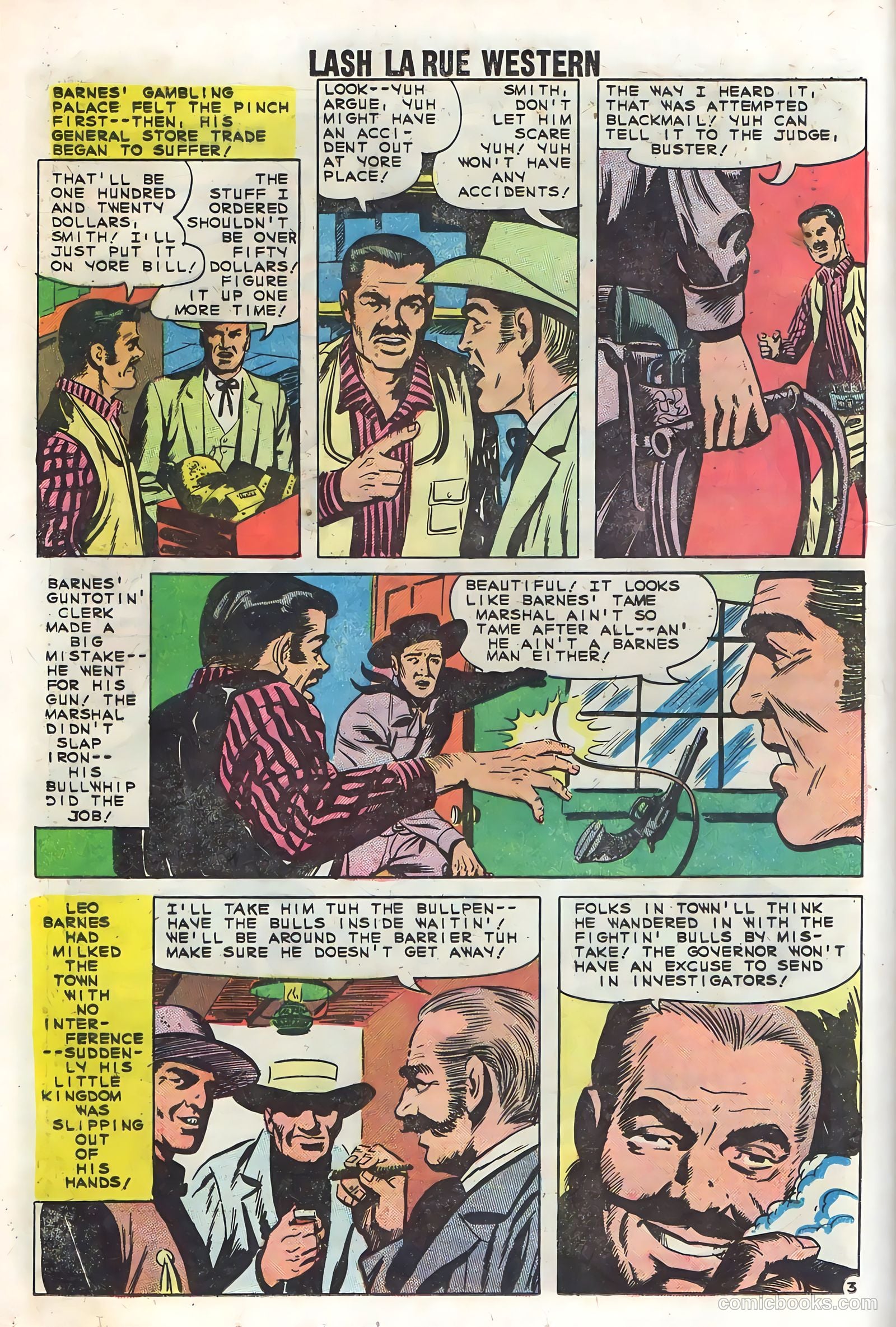 Lash La Rue Western #73 (1959) — page 16 of 36