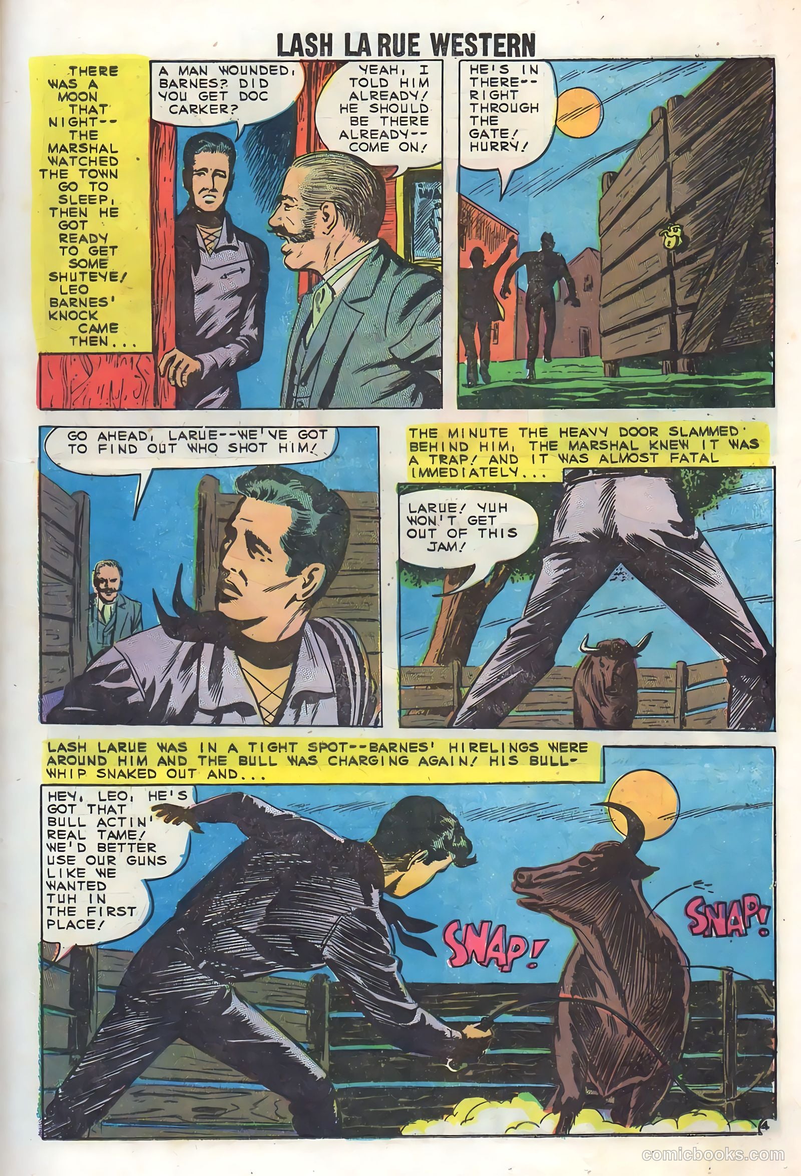 Lash La Rue Western #73 (1959) — page 17 of 36