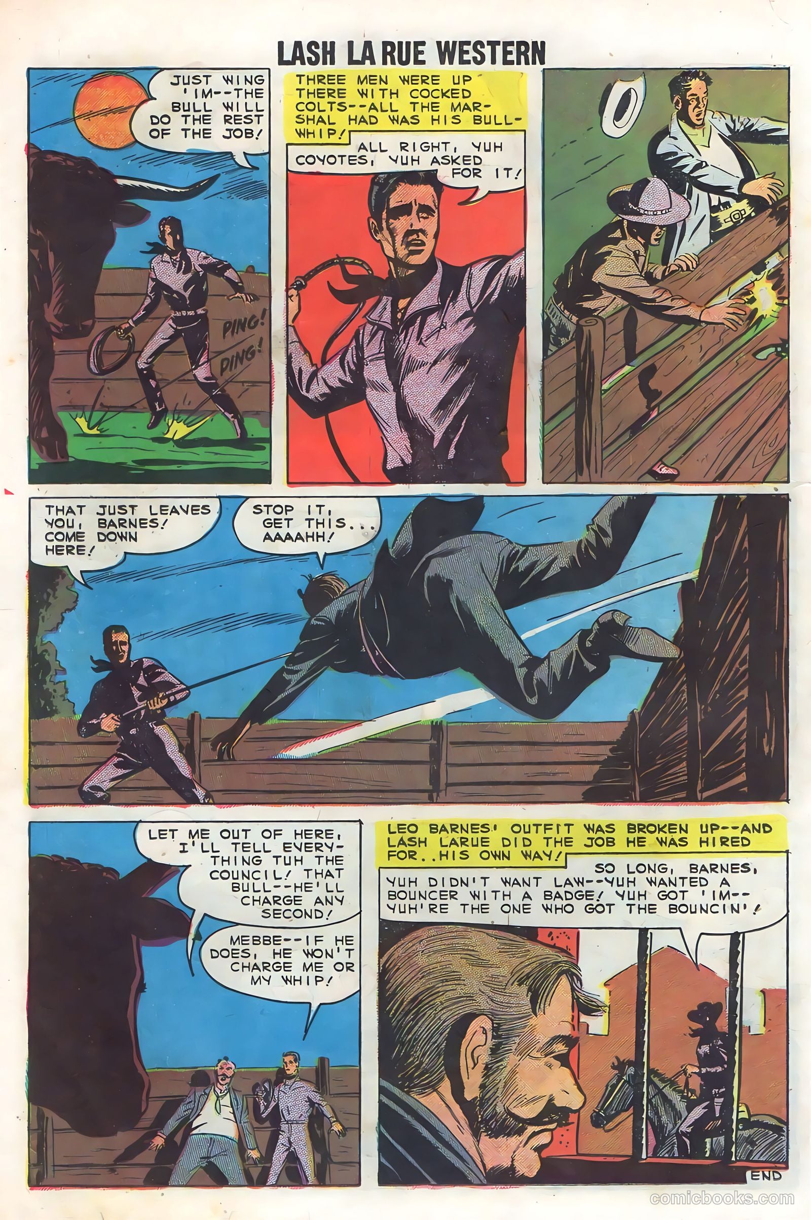 Lash La Rue Western #73 (1959) — page 18 of 36