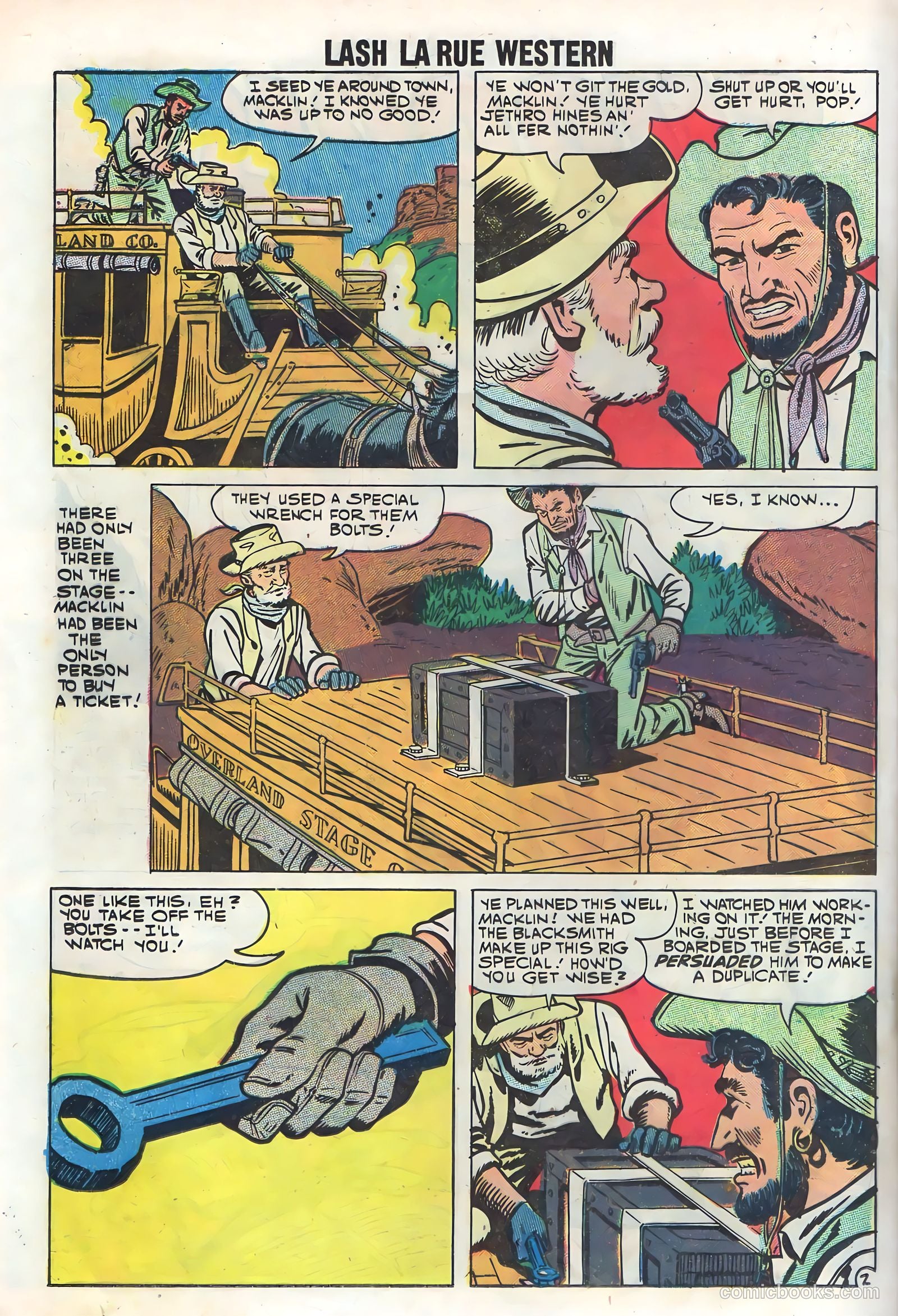 Lash La Rue Western #73 (1959) — page 20 of 36