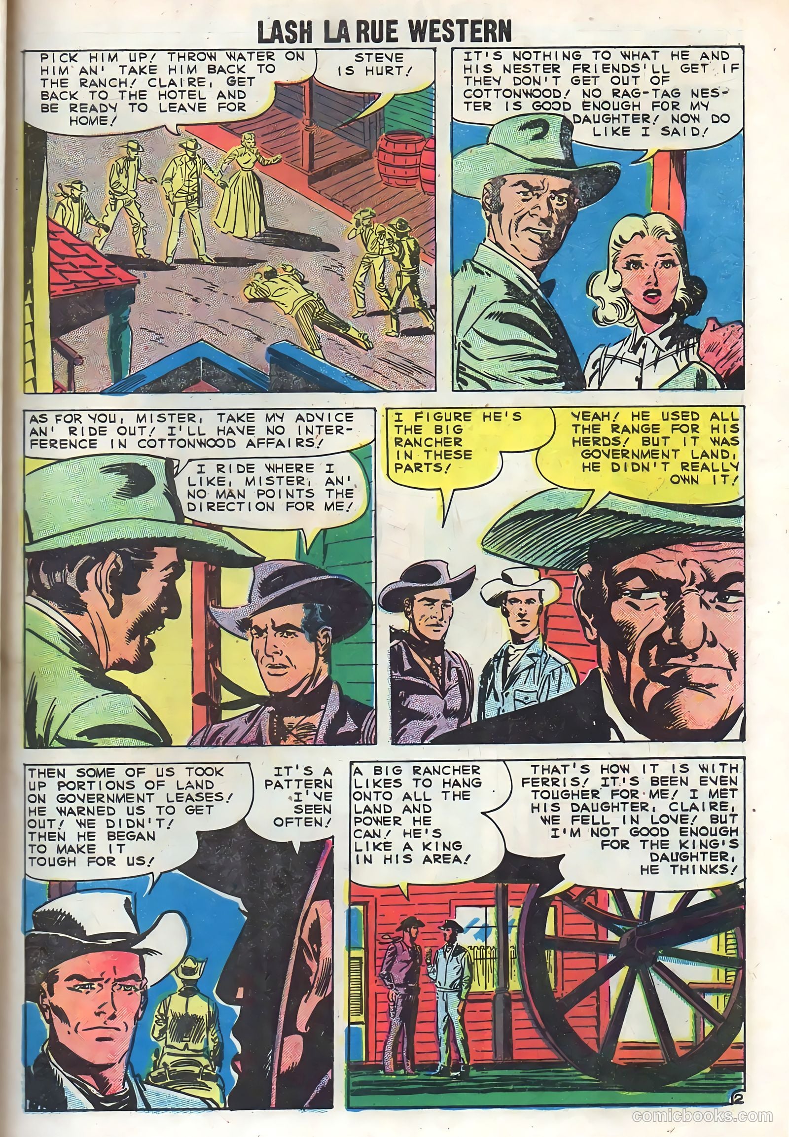 Lash La Rue Western #73 (1959) — page 29 of 36