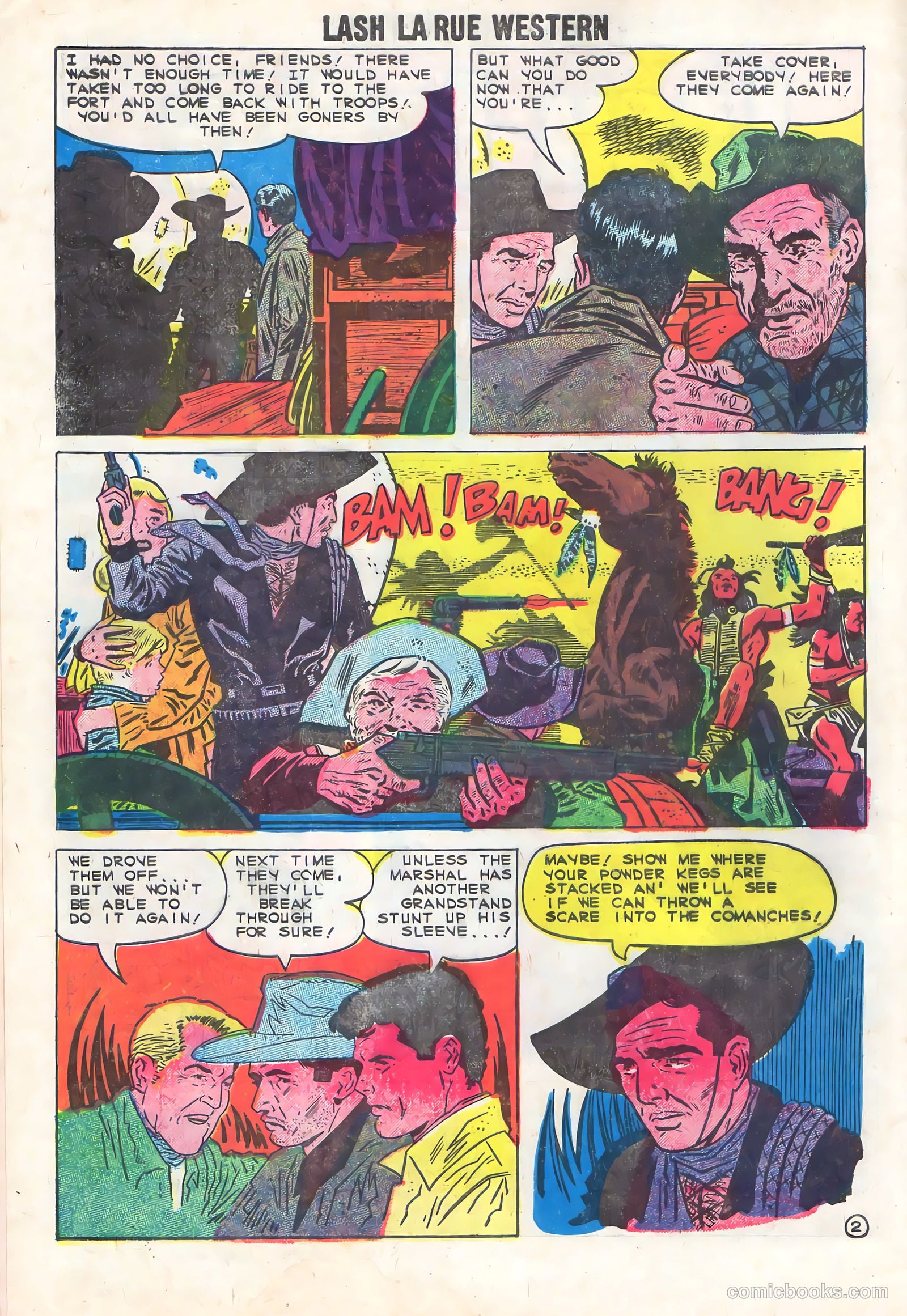 Lash La Rue Western #74 (1959) — page 4 of 36