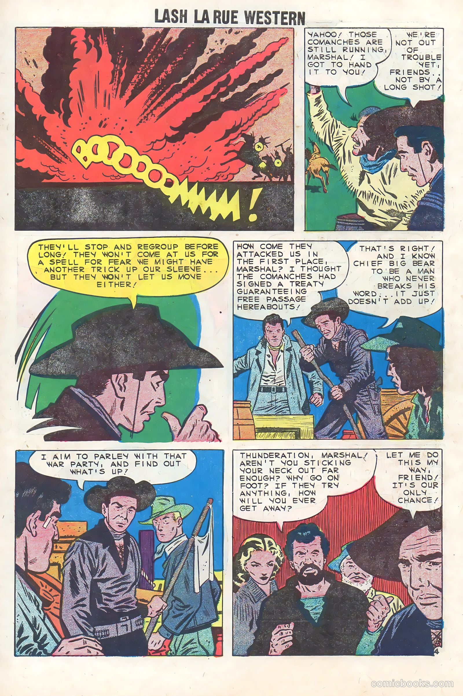 Lash La Rue Western #74 (1959) — page 7 of 36