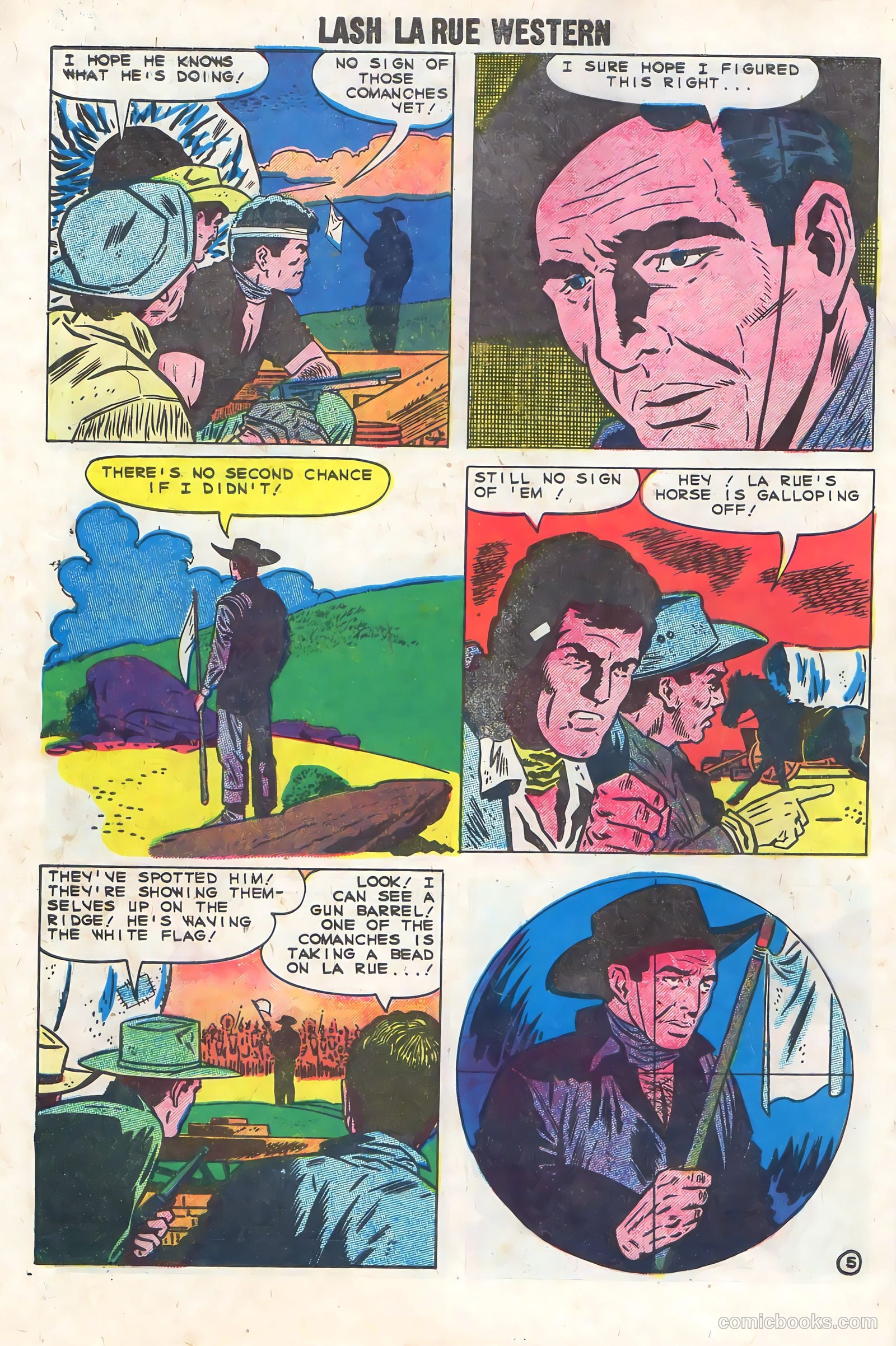 Lash La Rue Western #74 (1959) — page 8 of 36