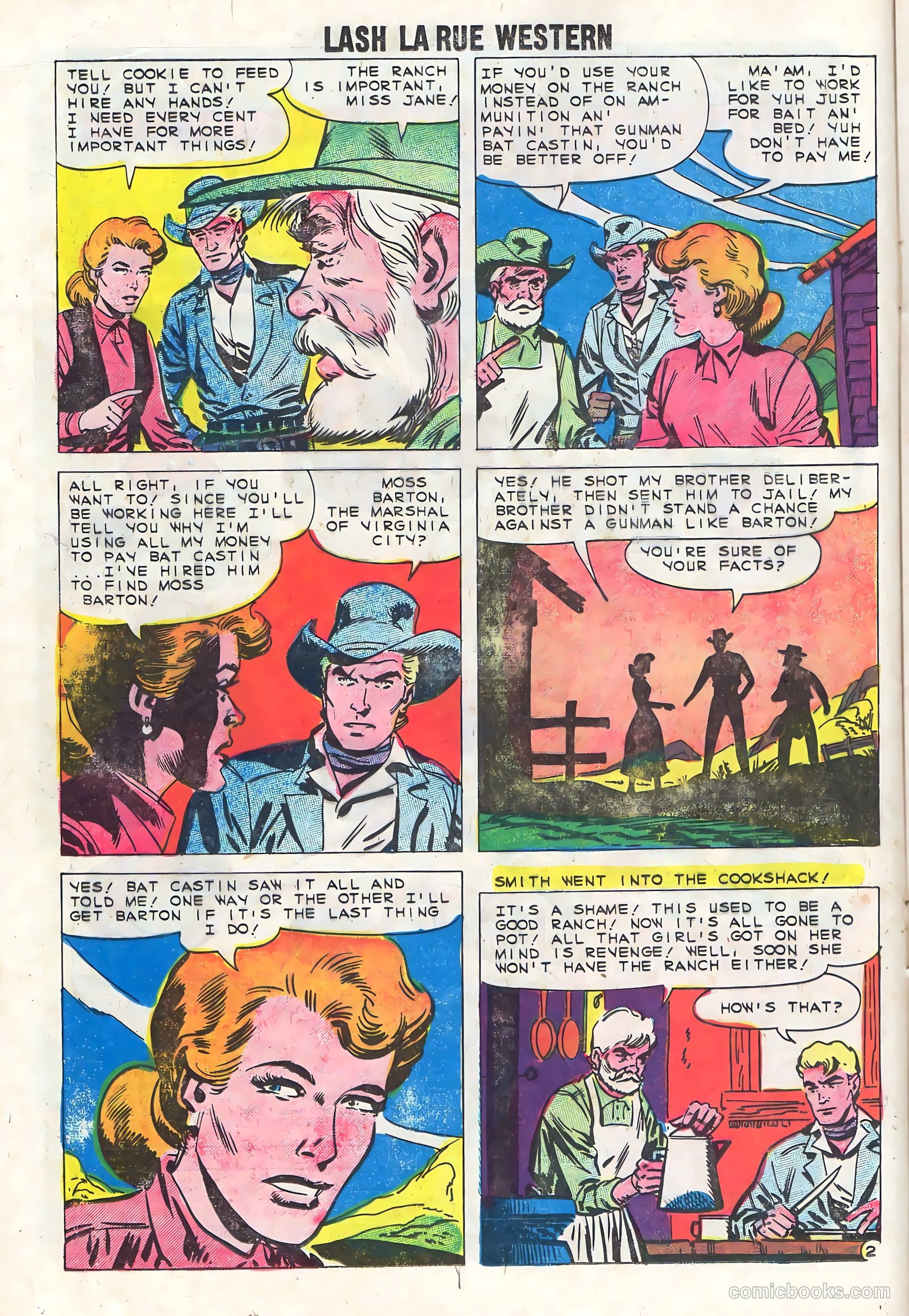 Lash La Rue Western #74 (1959) — page 16 of 36