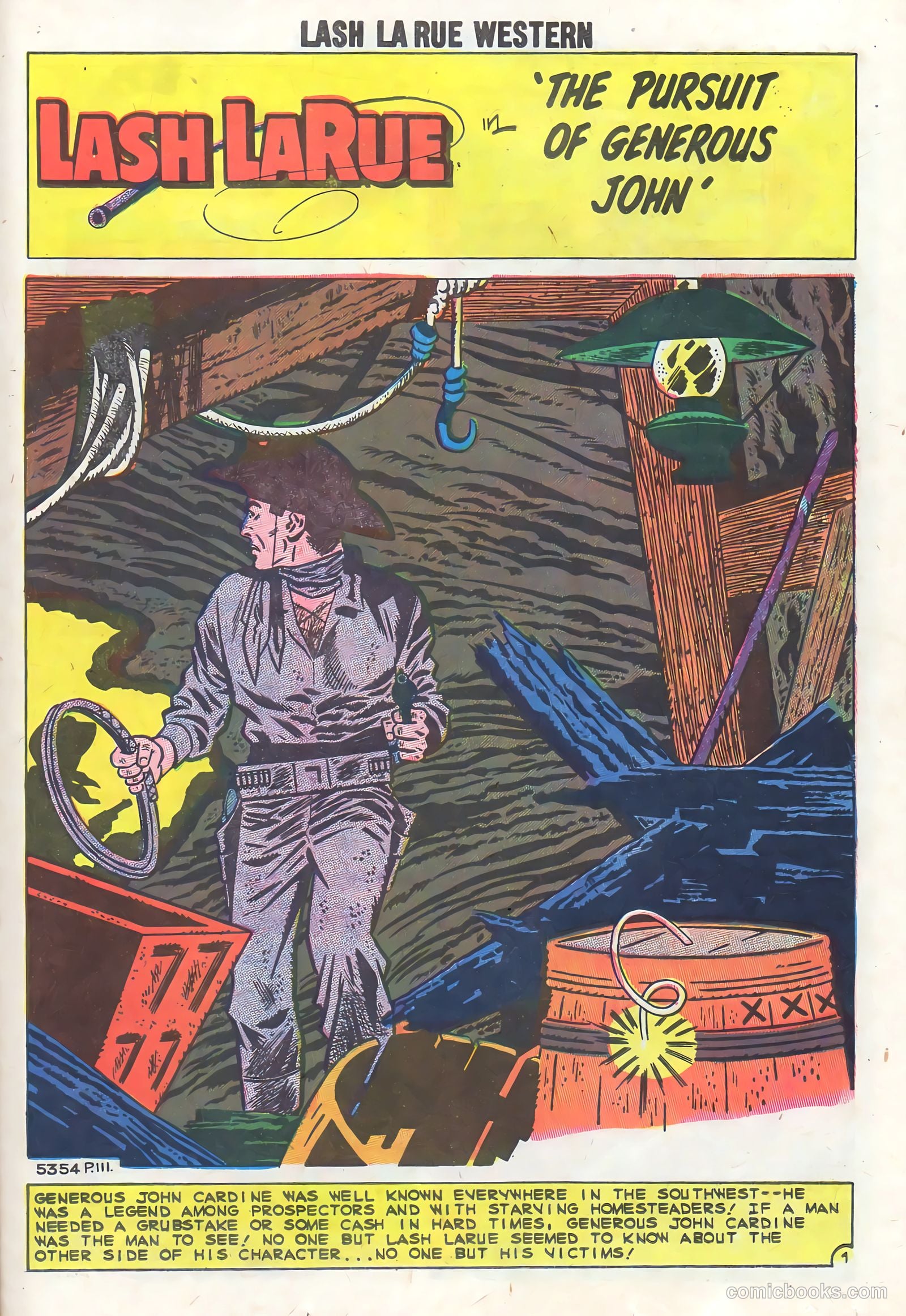 Lash La Rue Western #74 (1959) — page 23 of 36