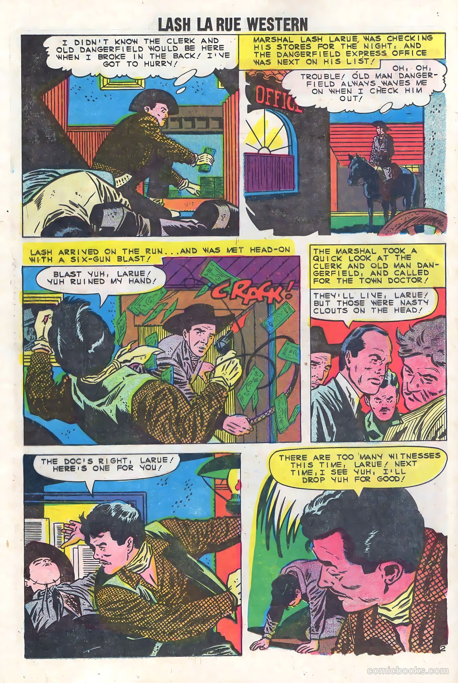 Lash La Rue Western #74 (1959) — page 24 of 36
