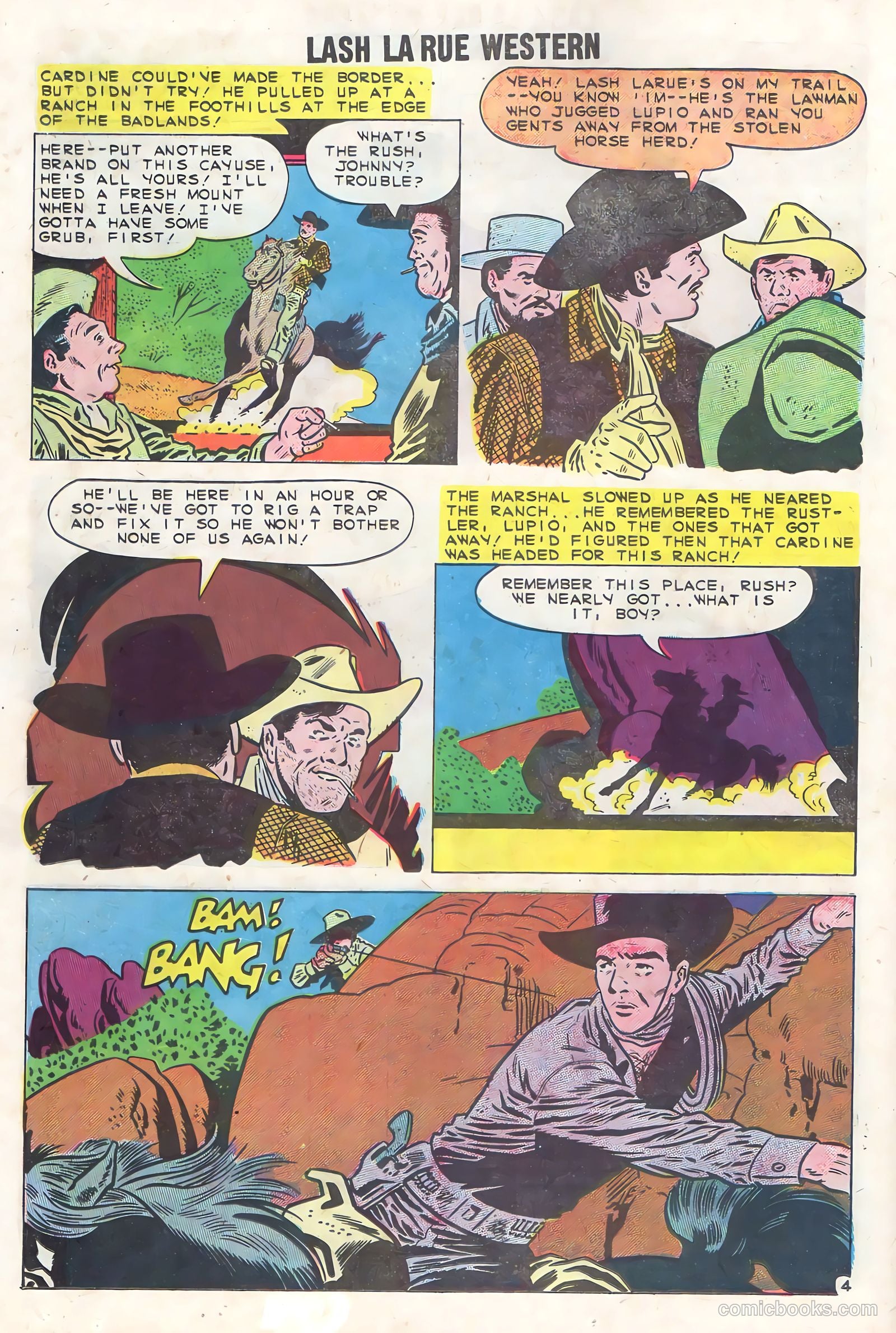 Lash La Rue Western #74 (1959) — page 26 of 36