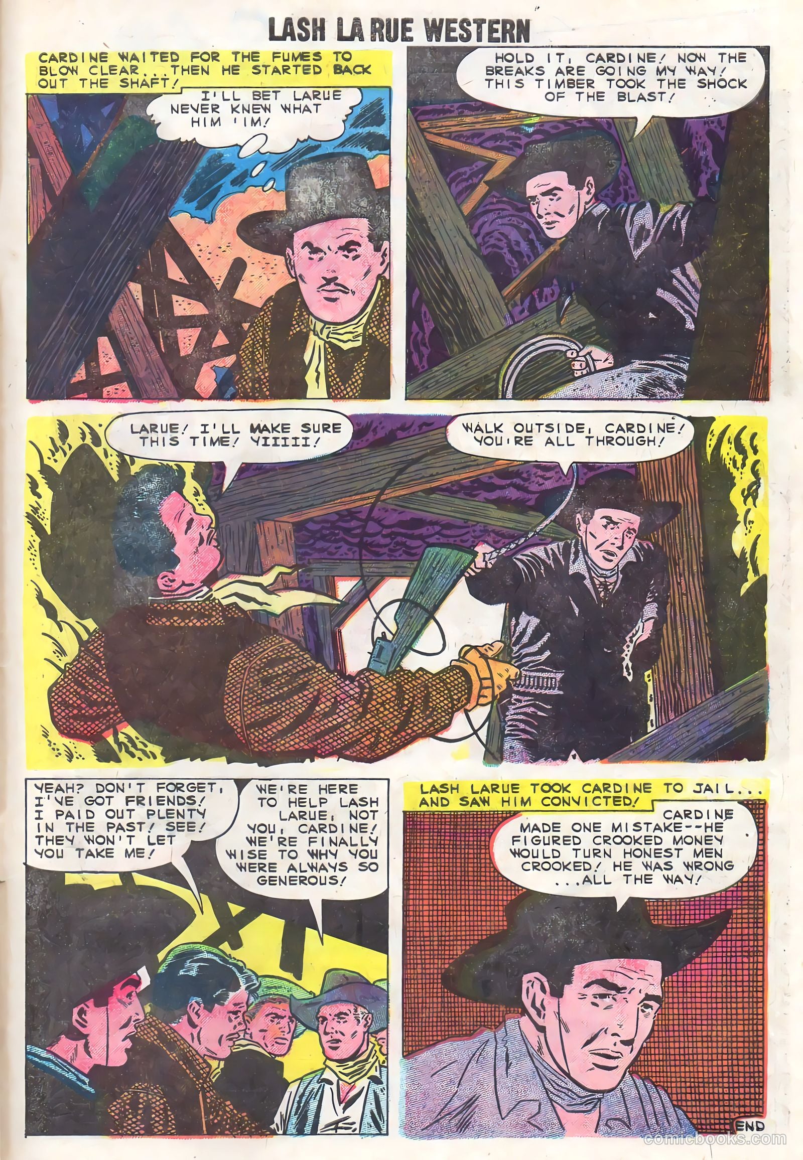 Lash La Rue Western #74 (1959) — page 33 of 36