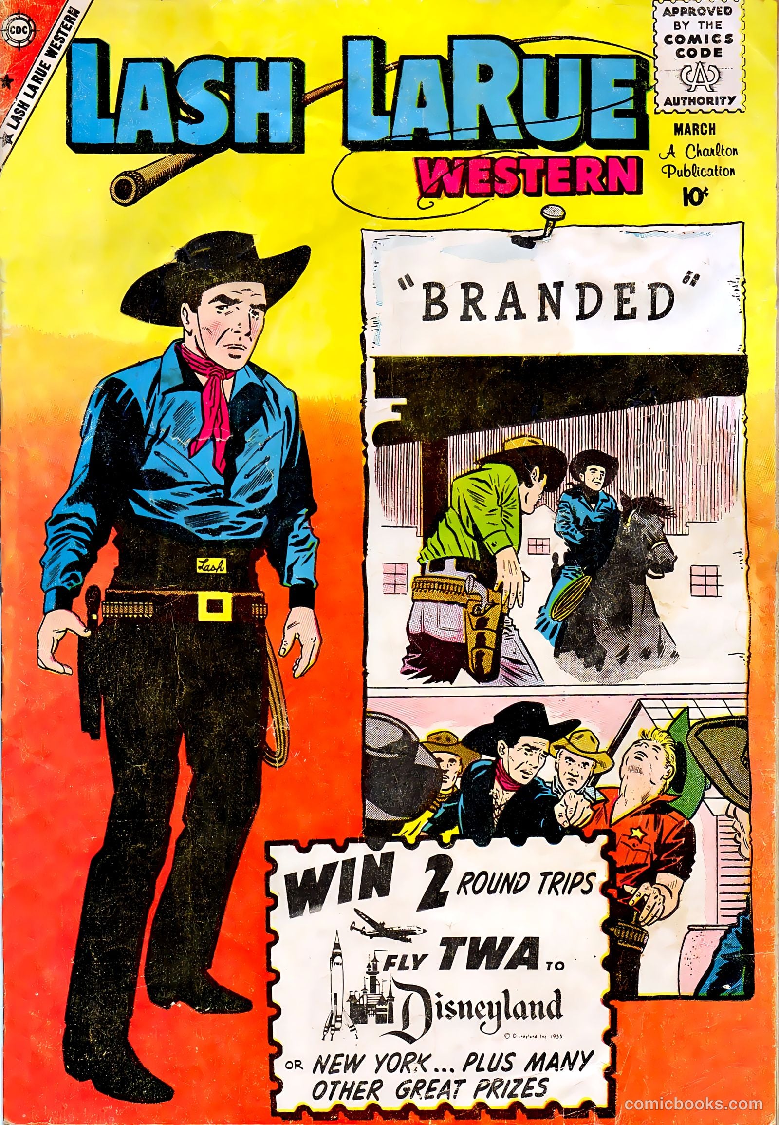 Lash La Rue Western #77 (1960) — page 1 of 36