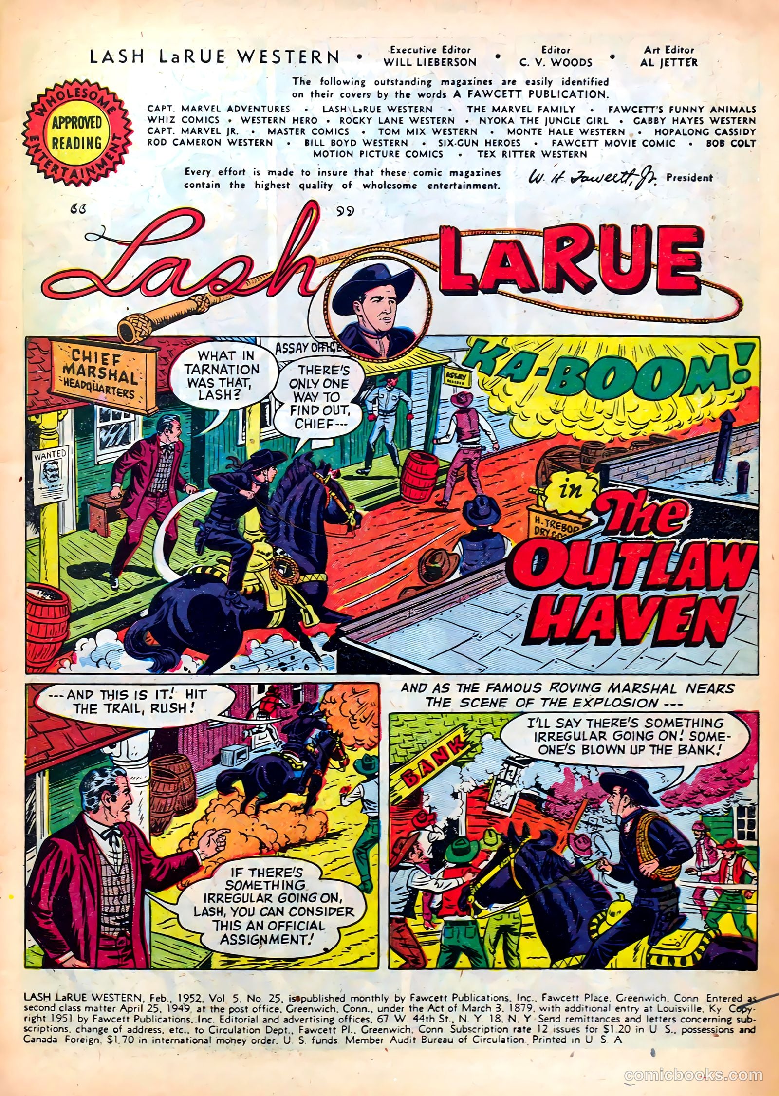 Lash LaRue Western #25 (1952) — page 3